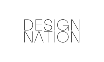 Design Nation logo with text in black on a white background.
