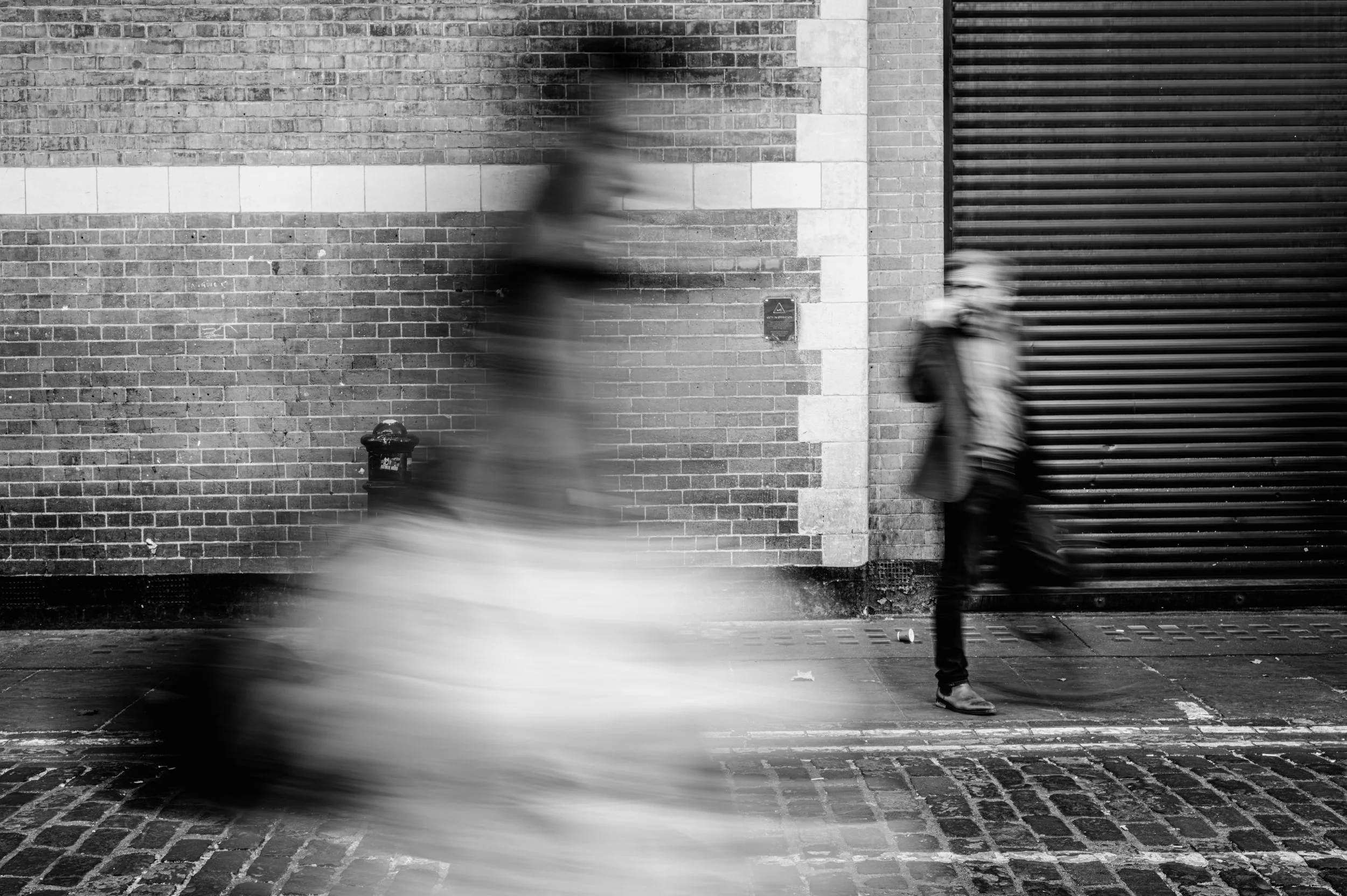 That's the first mystery face image where I've worked out the shutter speed and rough distance I need to be from the subject to achieve the effect.