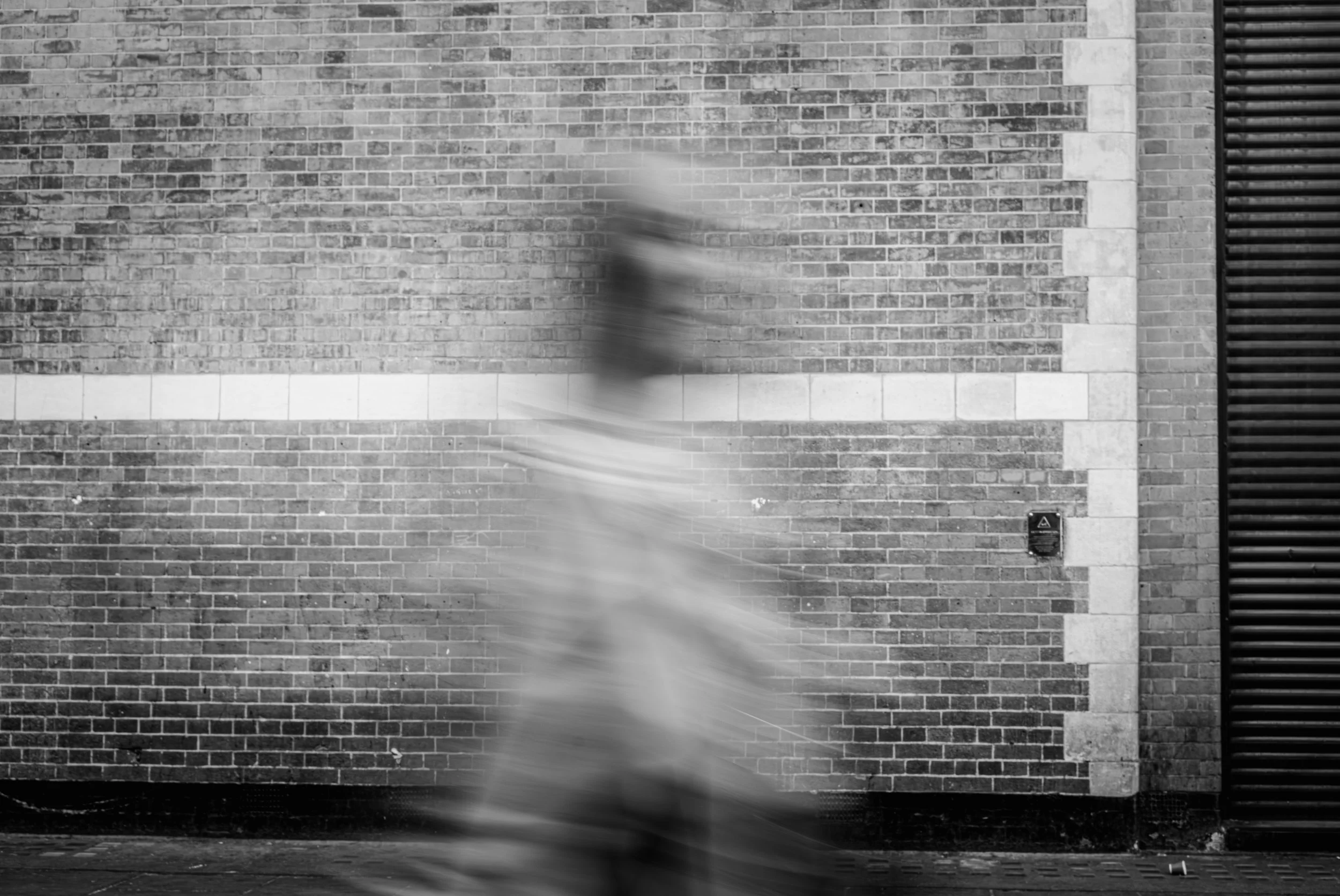Another mystery face against the same wall backdrop that I predict to feature in a lot of pictures (it's currently my favourite spot for a lunchtime pint)