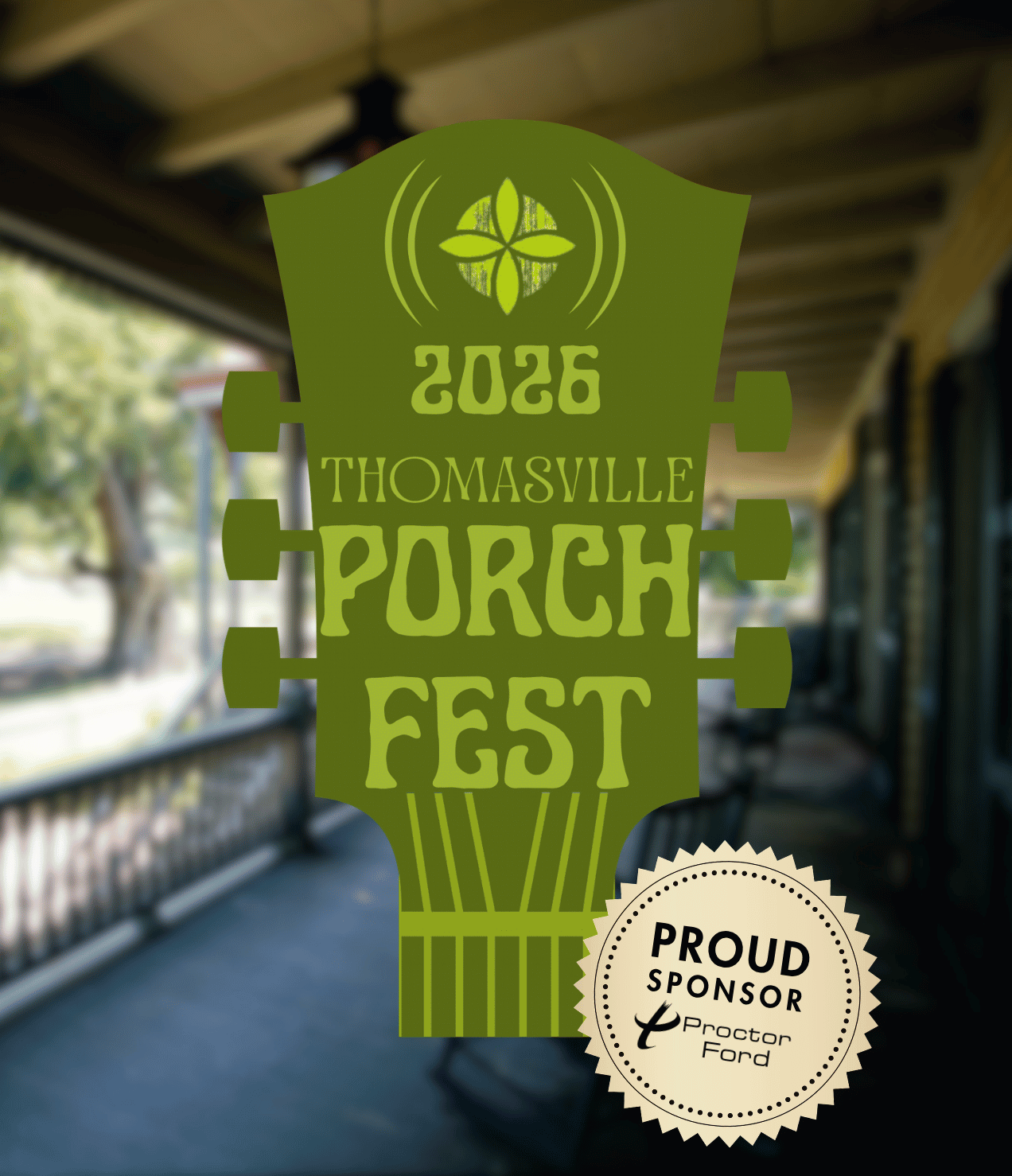 Proctor Ford to Sponsor Inaugural “PorchFest” in Thomasville, GA