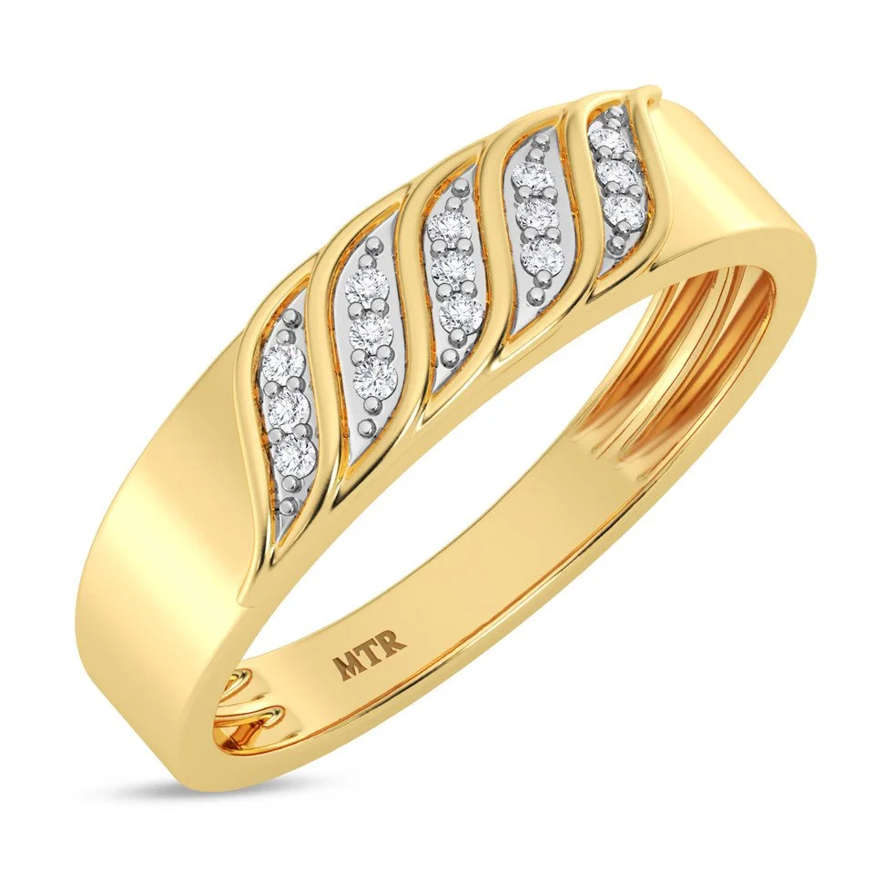 Fine jewelry trio ring
