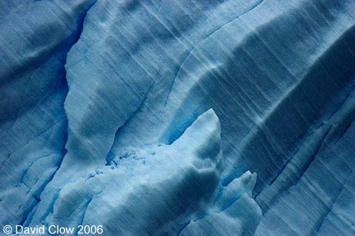 Iceberg edge up close