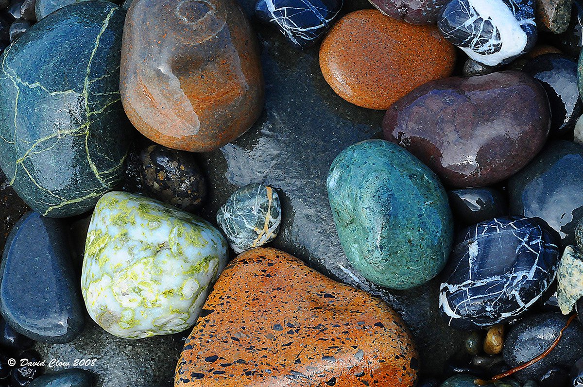 Beach Pebble abstract