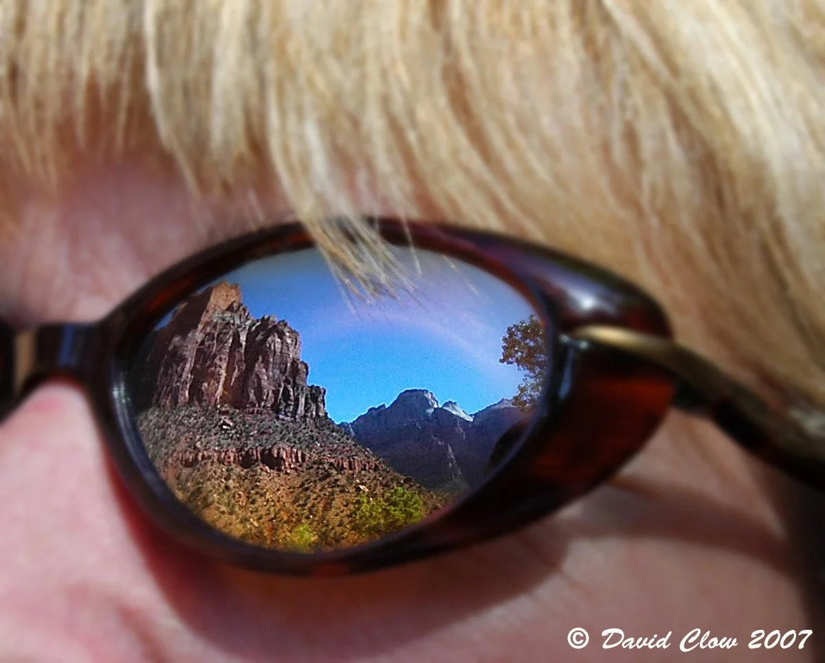 Canyon reflection near Switchback