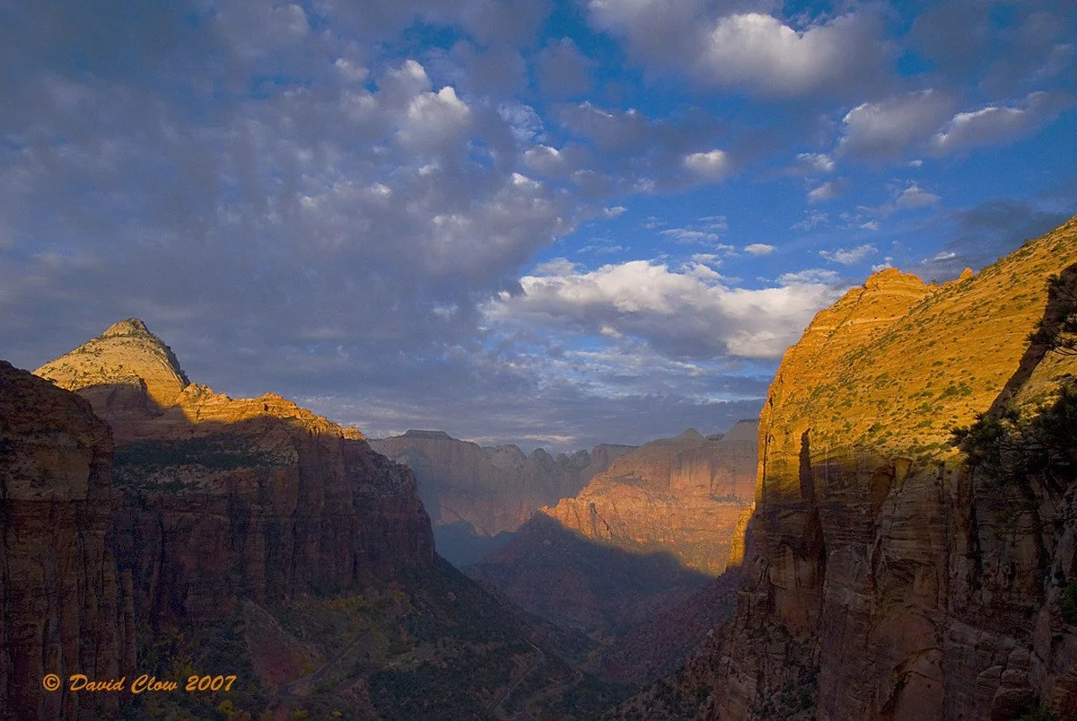 Dawn over Canyon Jctn from the Overlook