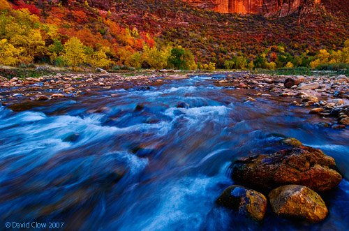 Virgin River, Zion NP, Utah
