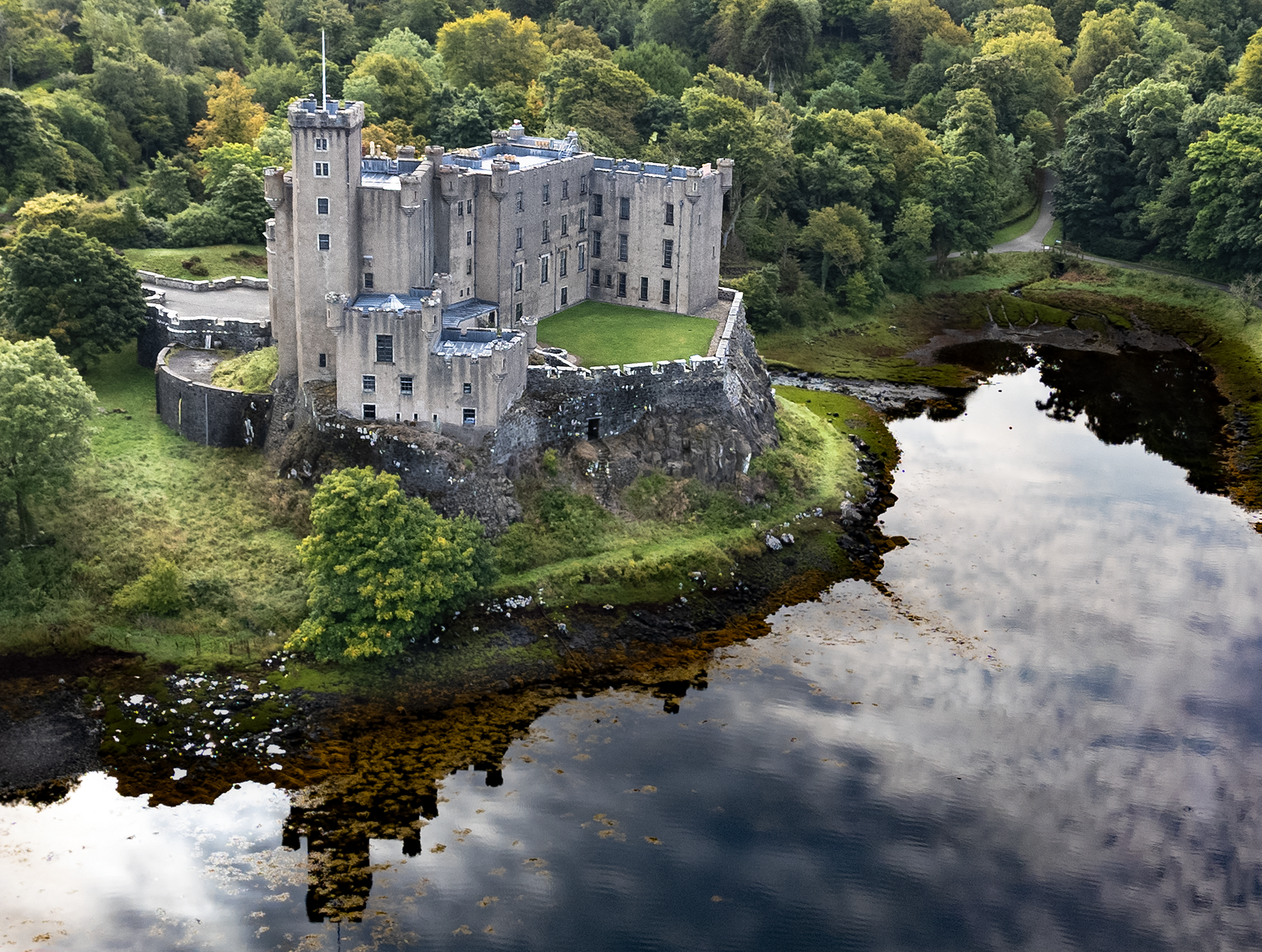 Dunvegan Castle, Isle of Skye, ancestral home of the Macleod Clan