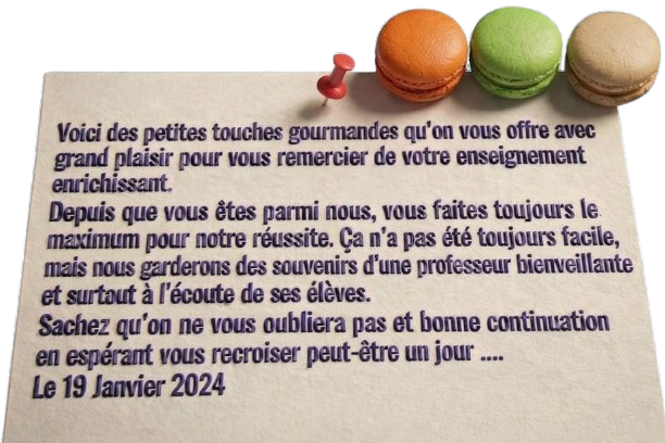 carte et macarons alix huguies coach pro perso