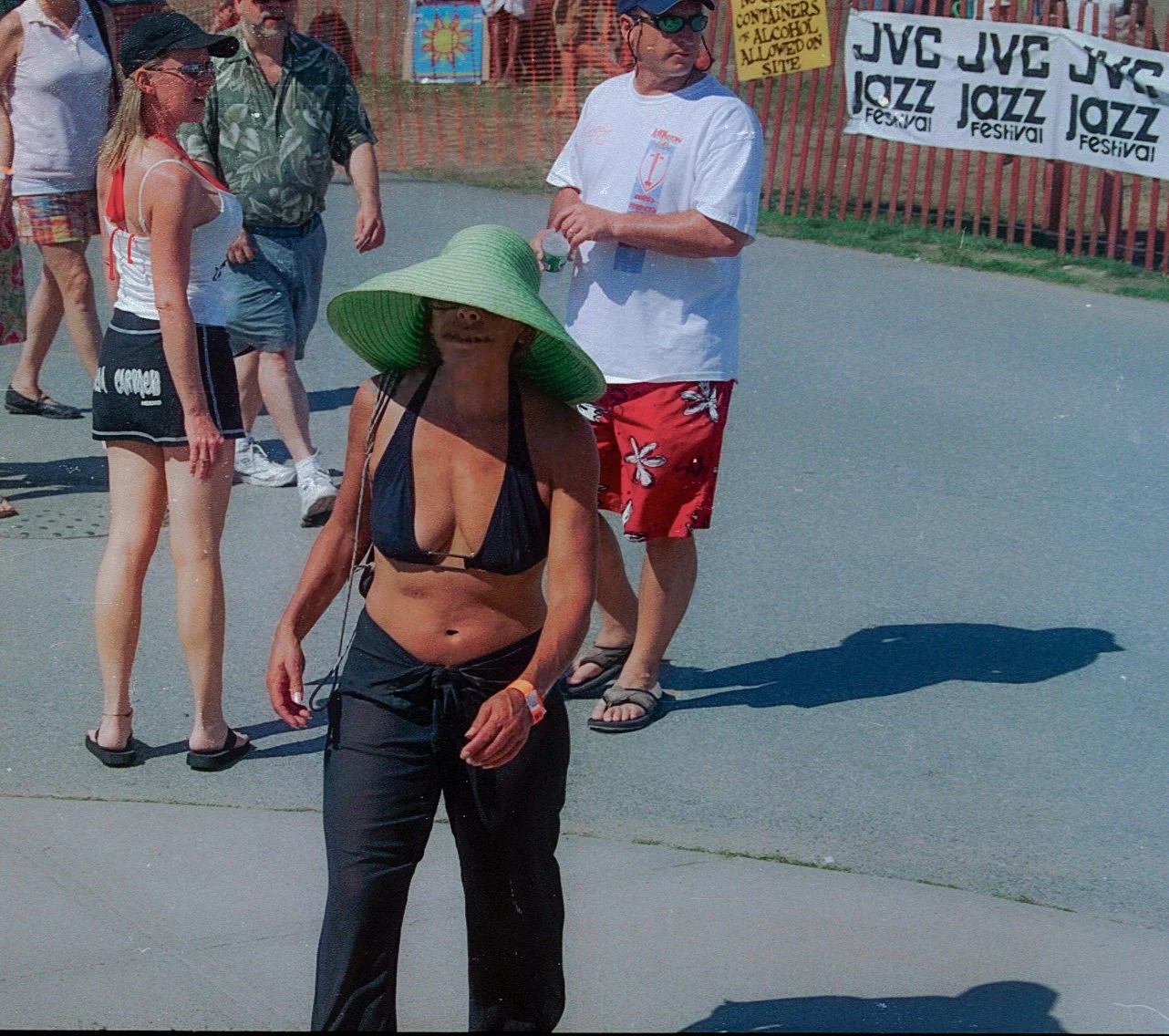 Newport Lady in Green Hat - 2007 .jpg
