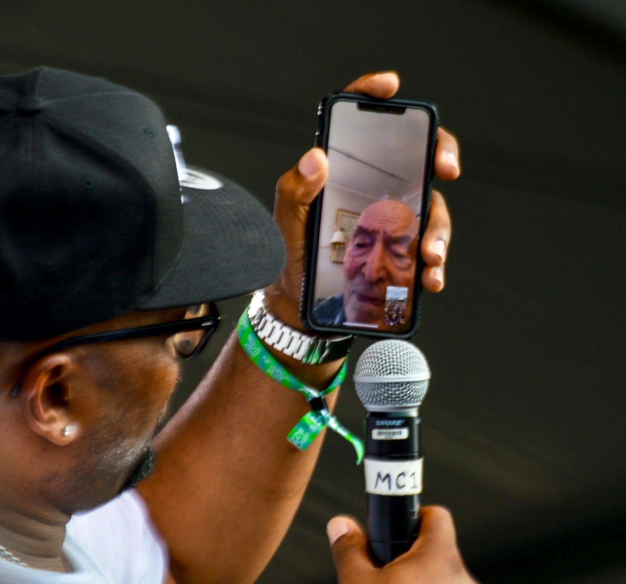 Phone Pic of George Wein.jpg