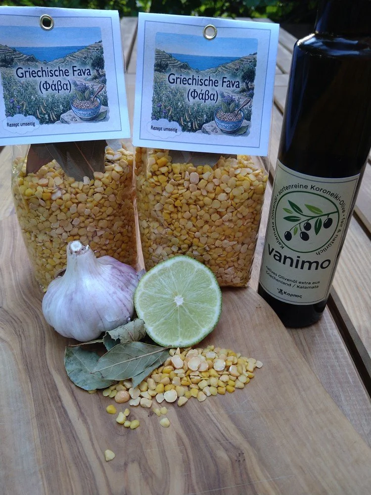 Fava – Griechische Platterbsen (mit Lorbeer & Rezept)