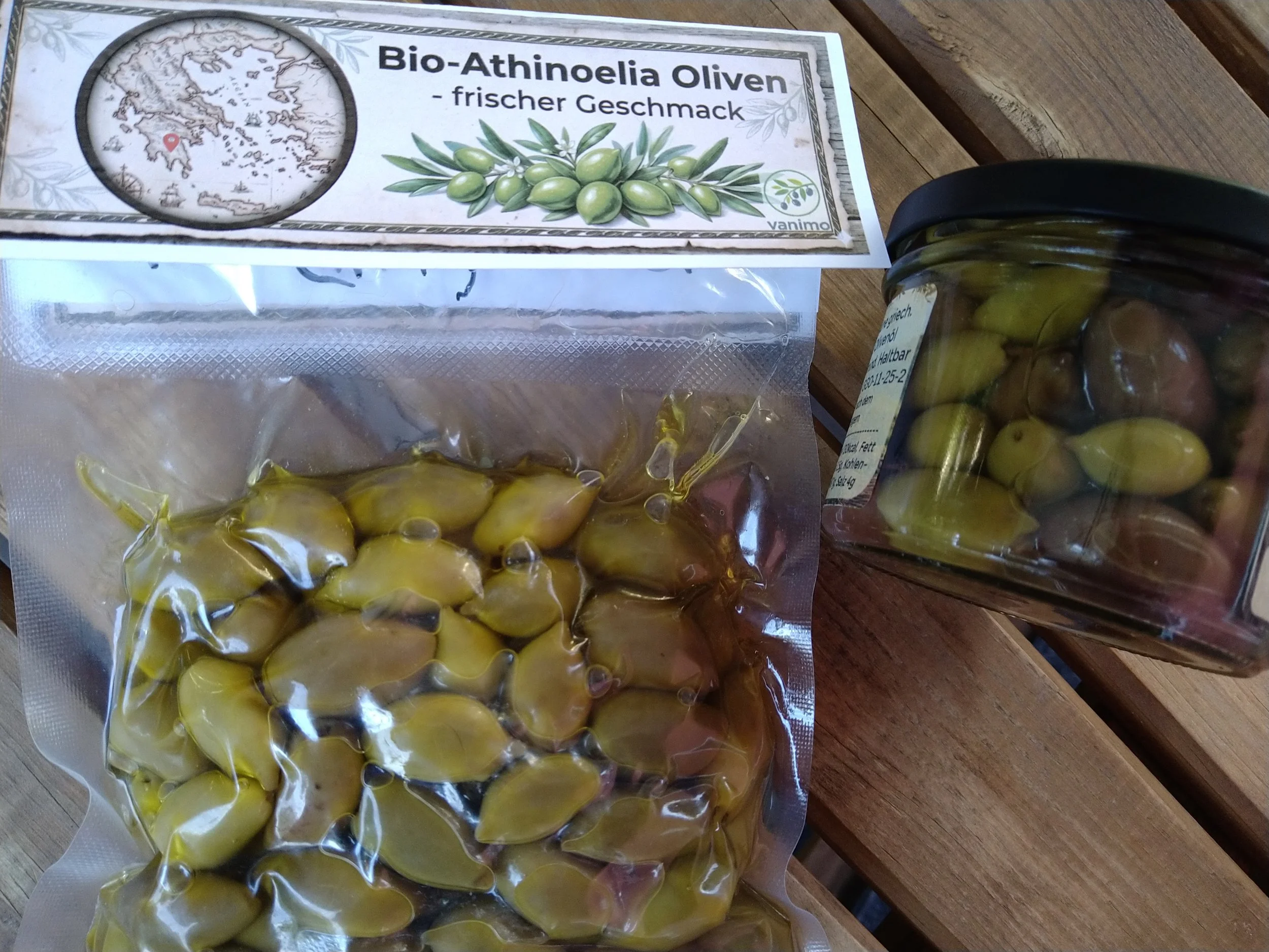 BIO-Athionelia-Oliven - handgepflückte Olivenspezialitätaus Griechenland – naturrein und aromatisch