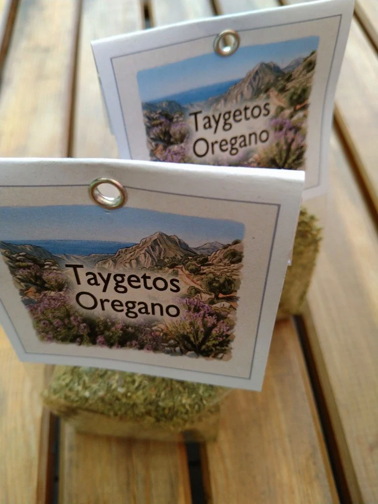 griechischer Oregano verpackt