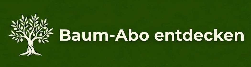 Button, der auf unseren Shop verlinkt mit der Aufschrift "Baum-Abo entdecken".