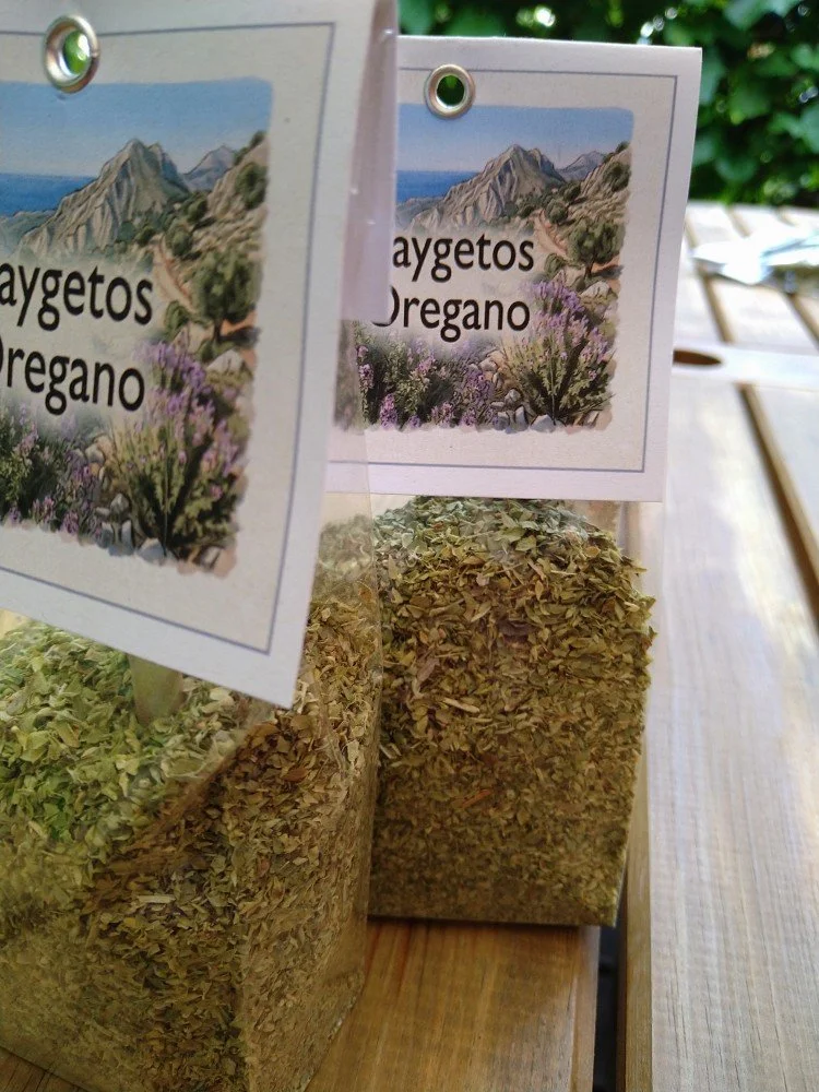 griechischer Oregano verpackt