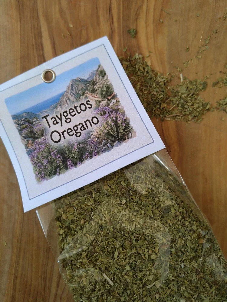 griechischer Oregano verpackt