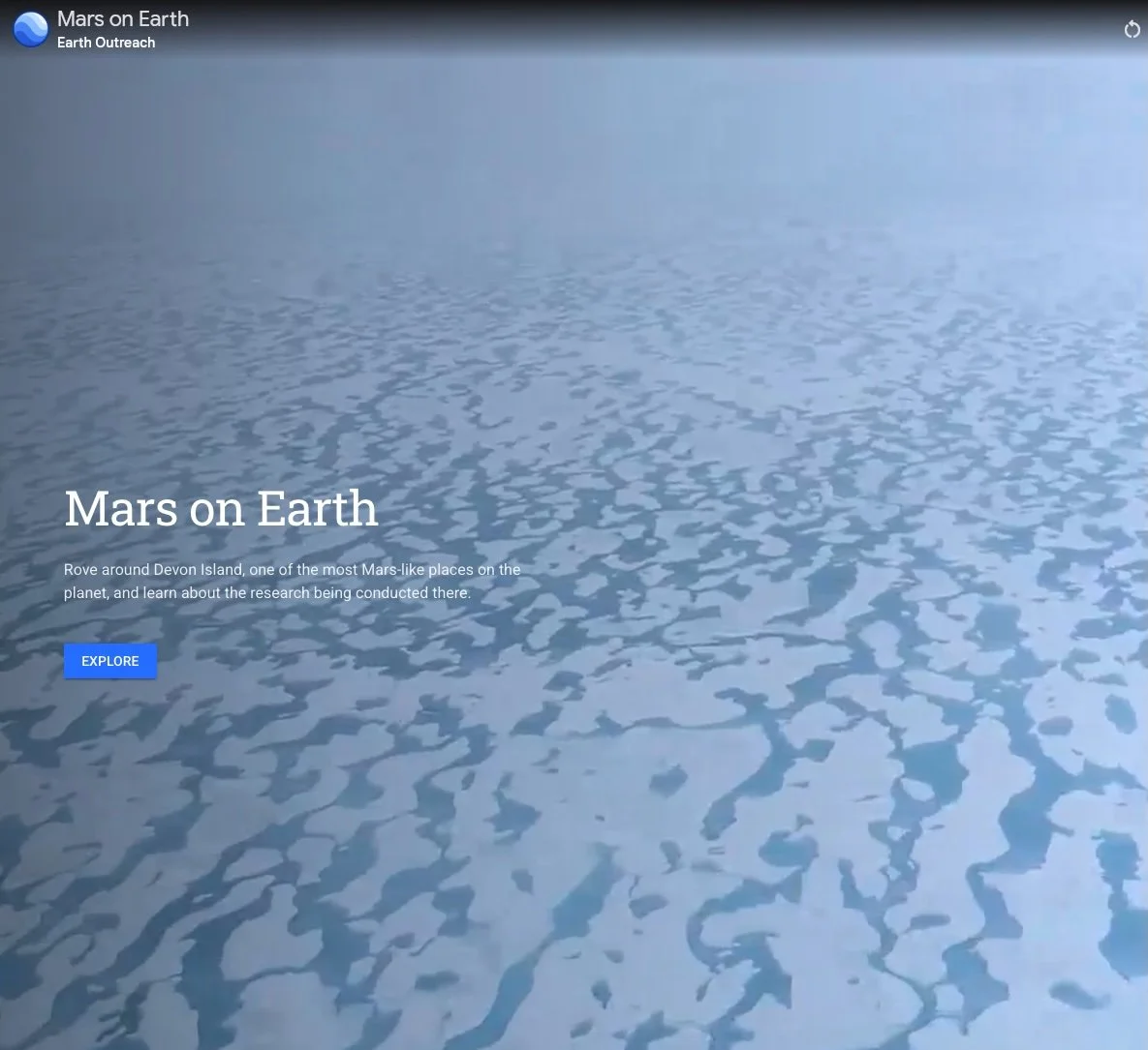 VOYAGER IN GOOGLE EARTH