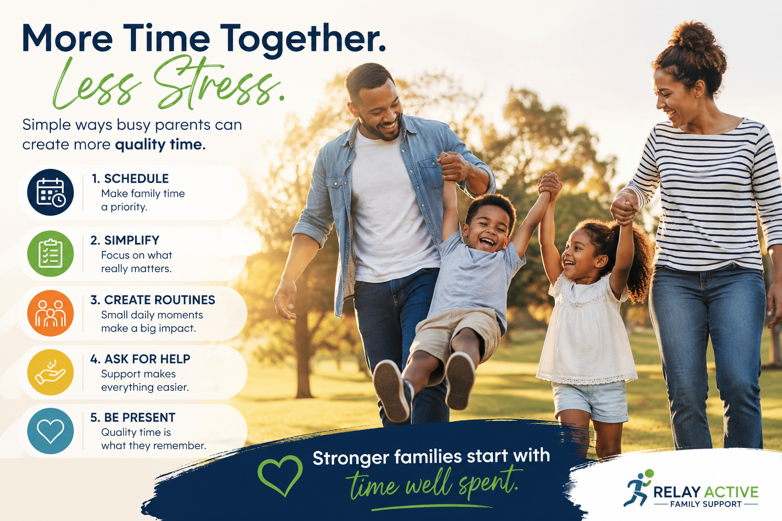 5 Simple Ways Busy Parents Can Get More Quality Time With Their Children