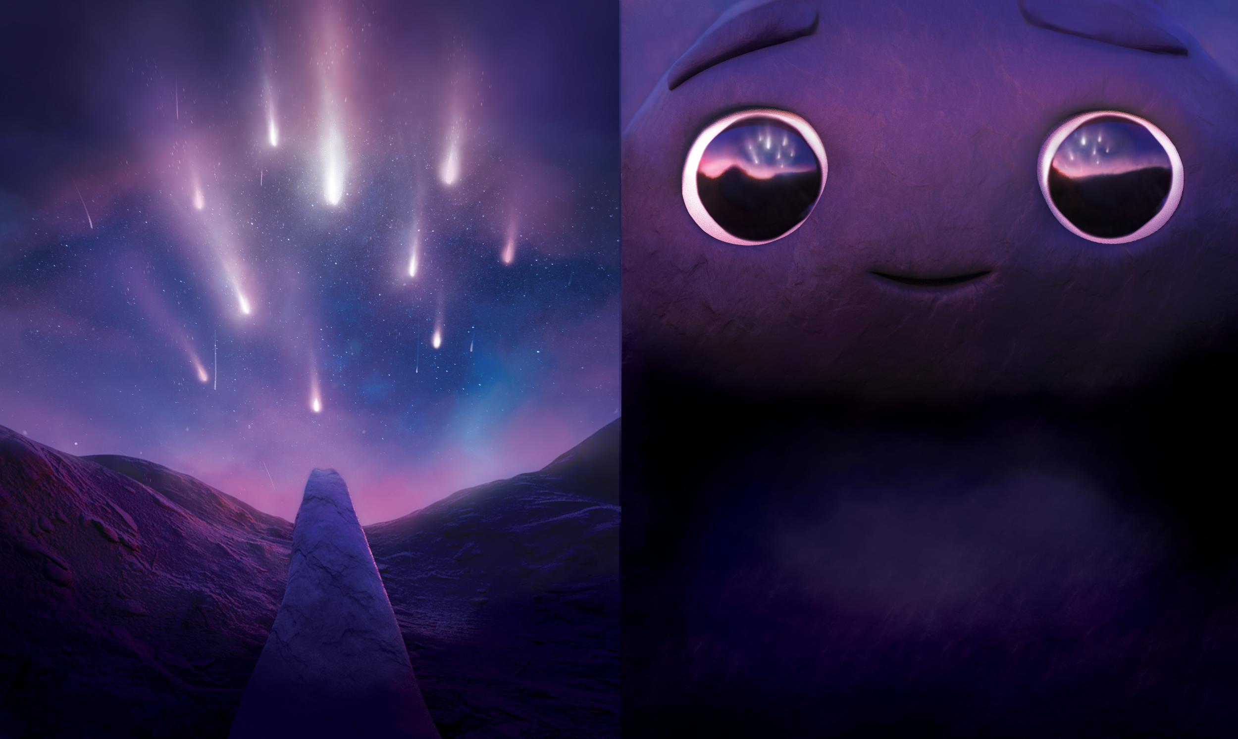 First look at the shooting stars and the start of a dream