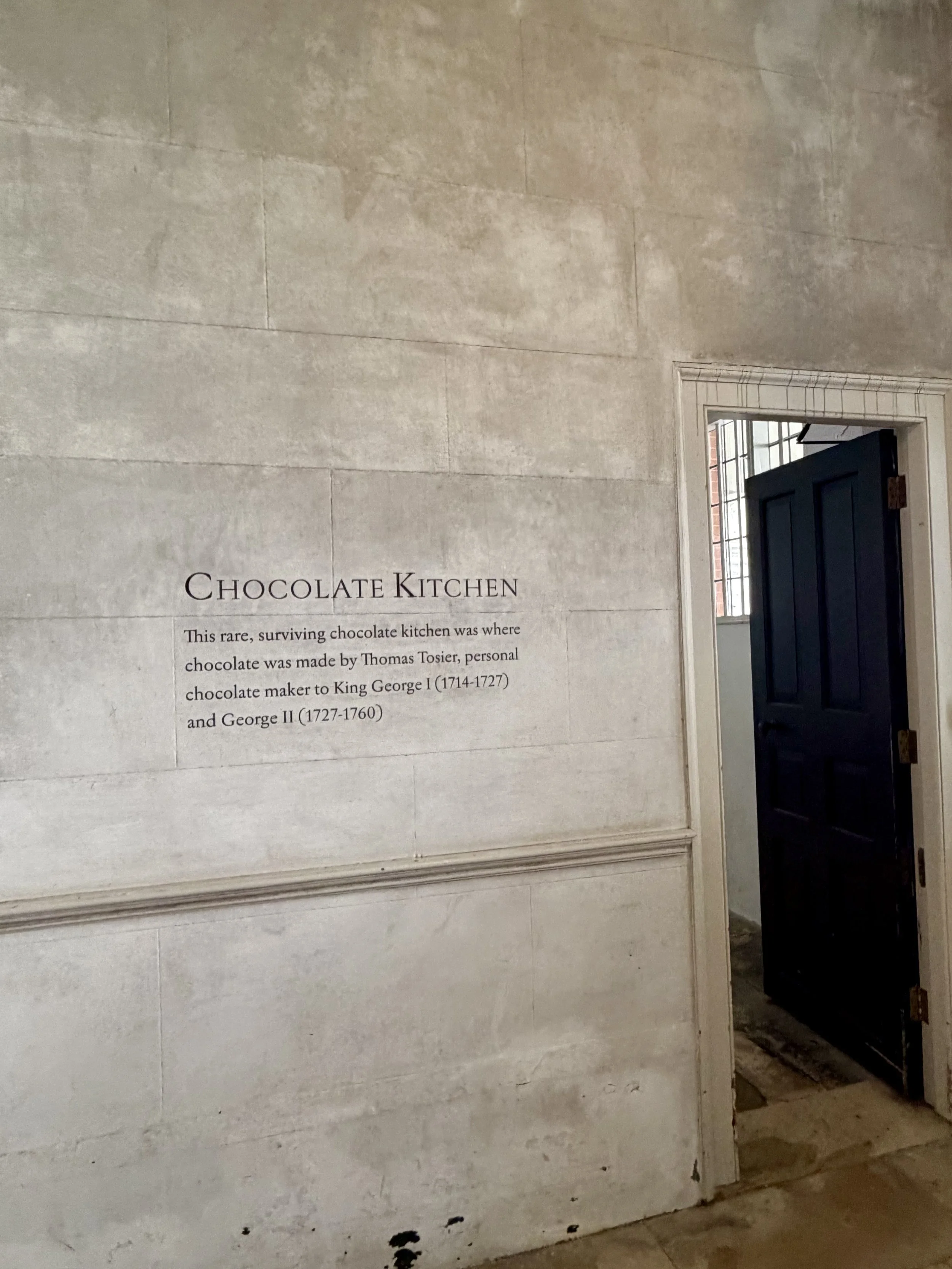 Food, Roti and a Chocolate Kitchen at Hampton Court