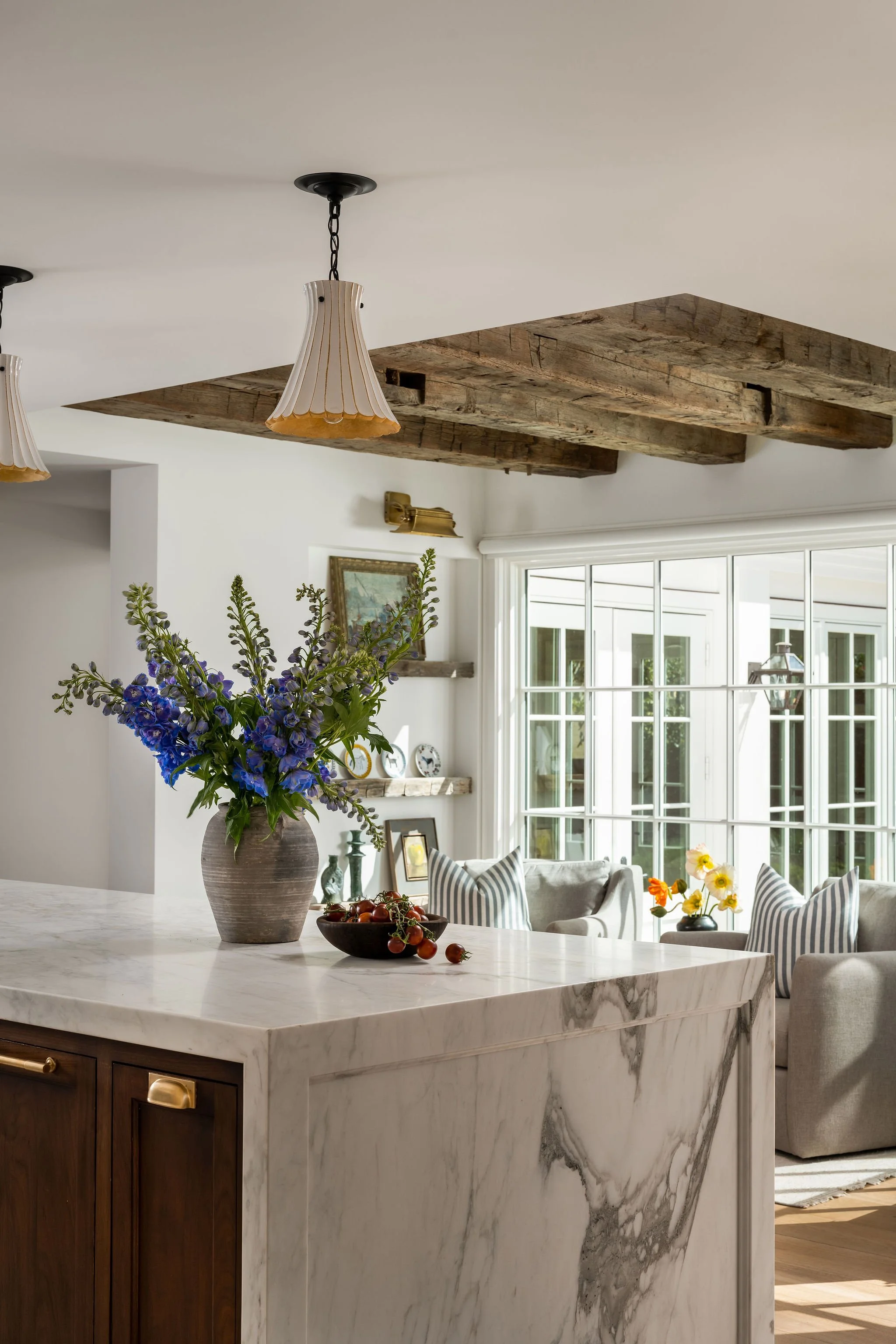 Mission Possible by Spinazzola Interiors featuring luxury California interior design with vintage furnishings, layered textures and timeless residential styling.