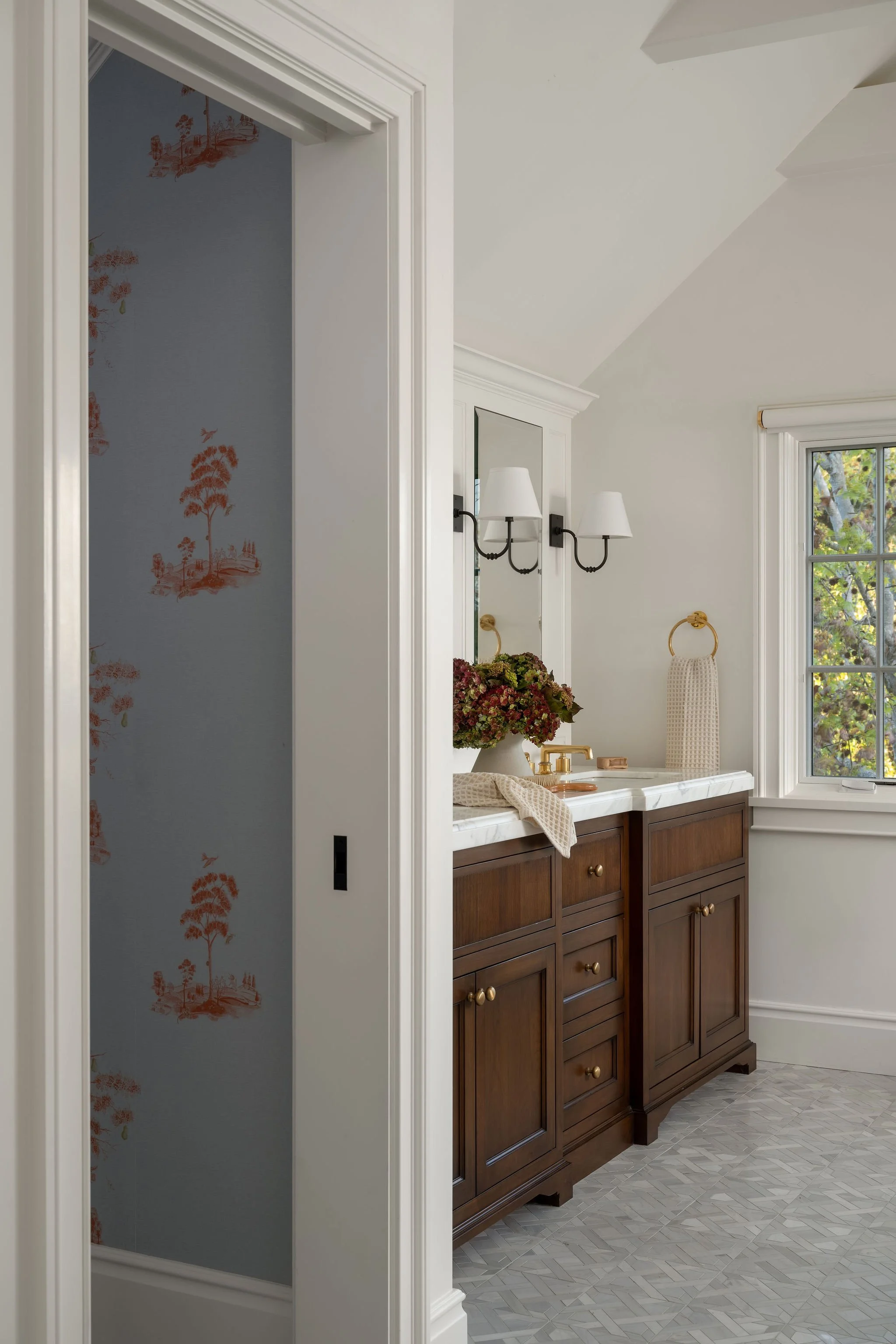 Mission Possible by Spinazzola Interiors featuring luxury California interior design with vintage furnishings, layered textures and timeless residential styling.
