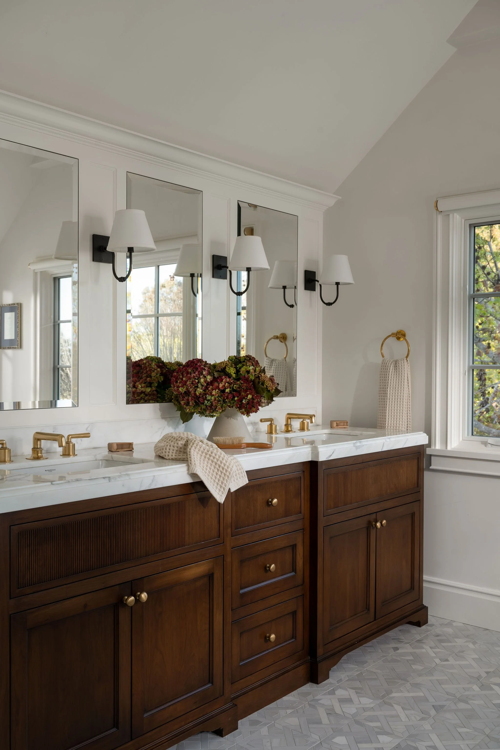 Mission Possible by Spinazzola Interiors featuring luxury California interior design with vintage furnishings, layered textures and timeless residential styling.