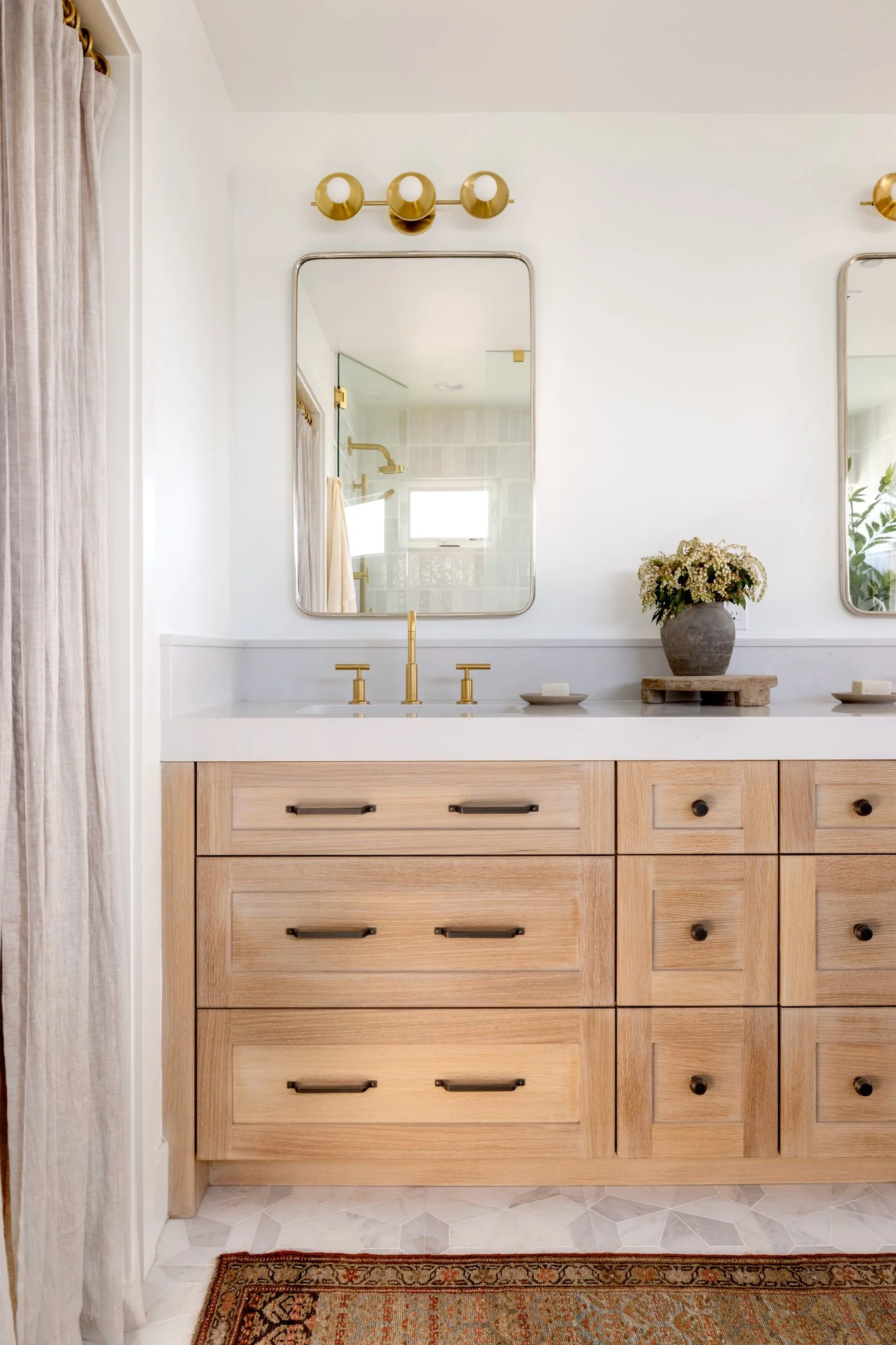 Luxury California farmhouse designed by Spinazzola Interiors featuring bold interiors, bespoke furnishings, statement lighting and custom residential design.