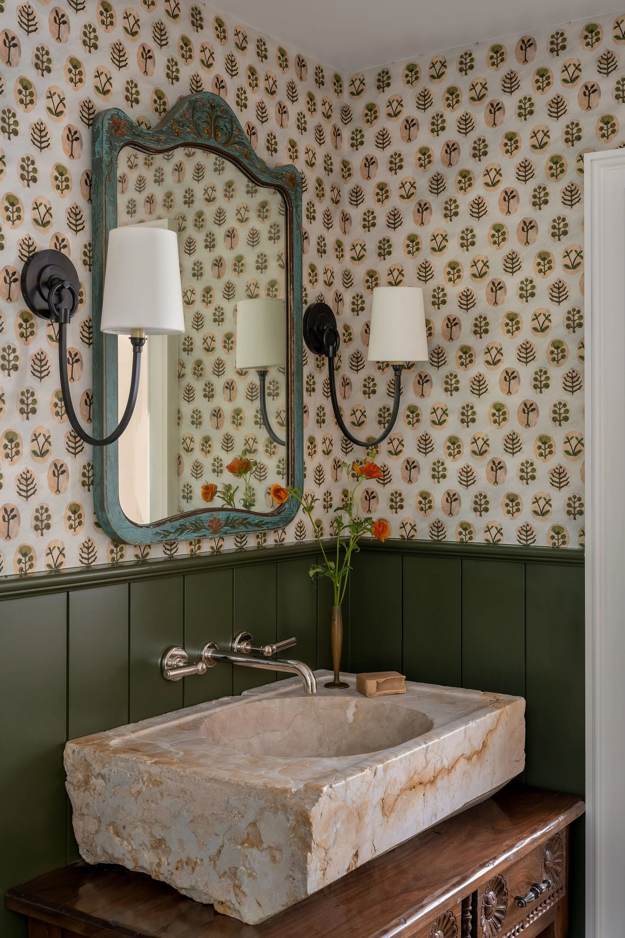 Mission Possible by Spinazzola Interiors featuring luxury California interior design with vintage furnishings, layered textures and timeless residential styling.