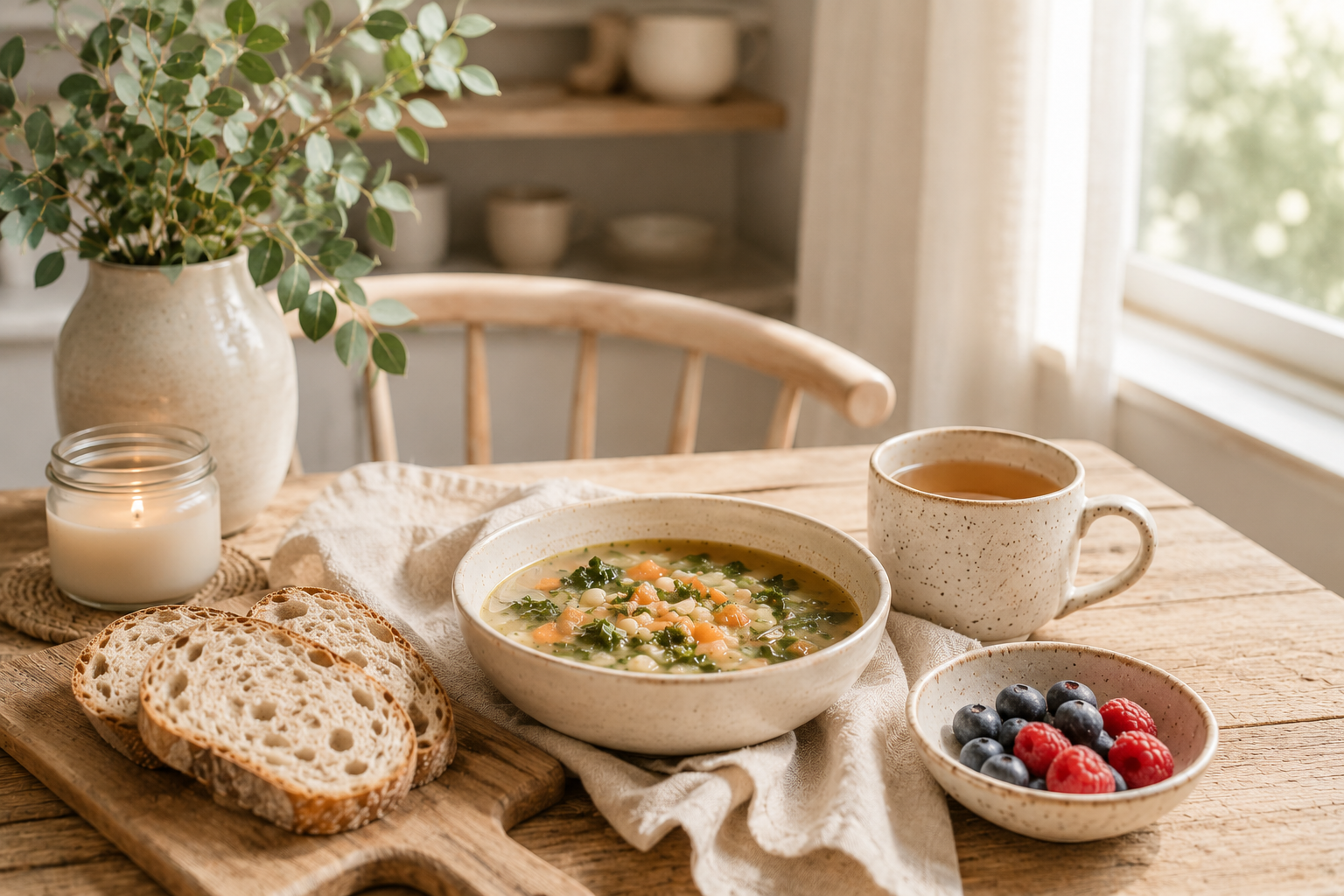 Simple Nourishment for Exhausted Women