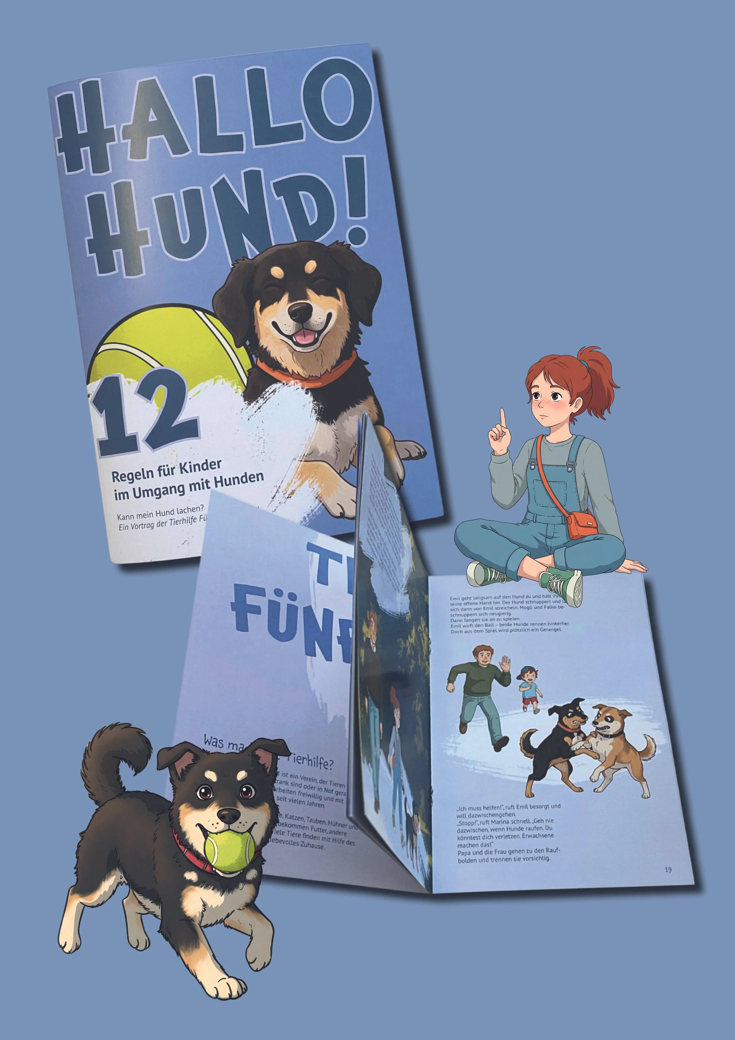 Kind und Hund: Gemeinsam sicher.