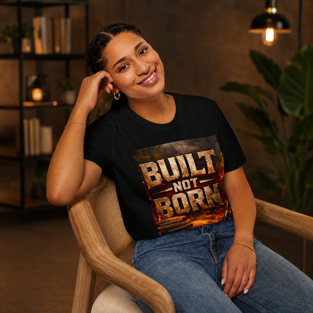 BUILT NOT BORN TSHIRT SITTING.png