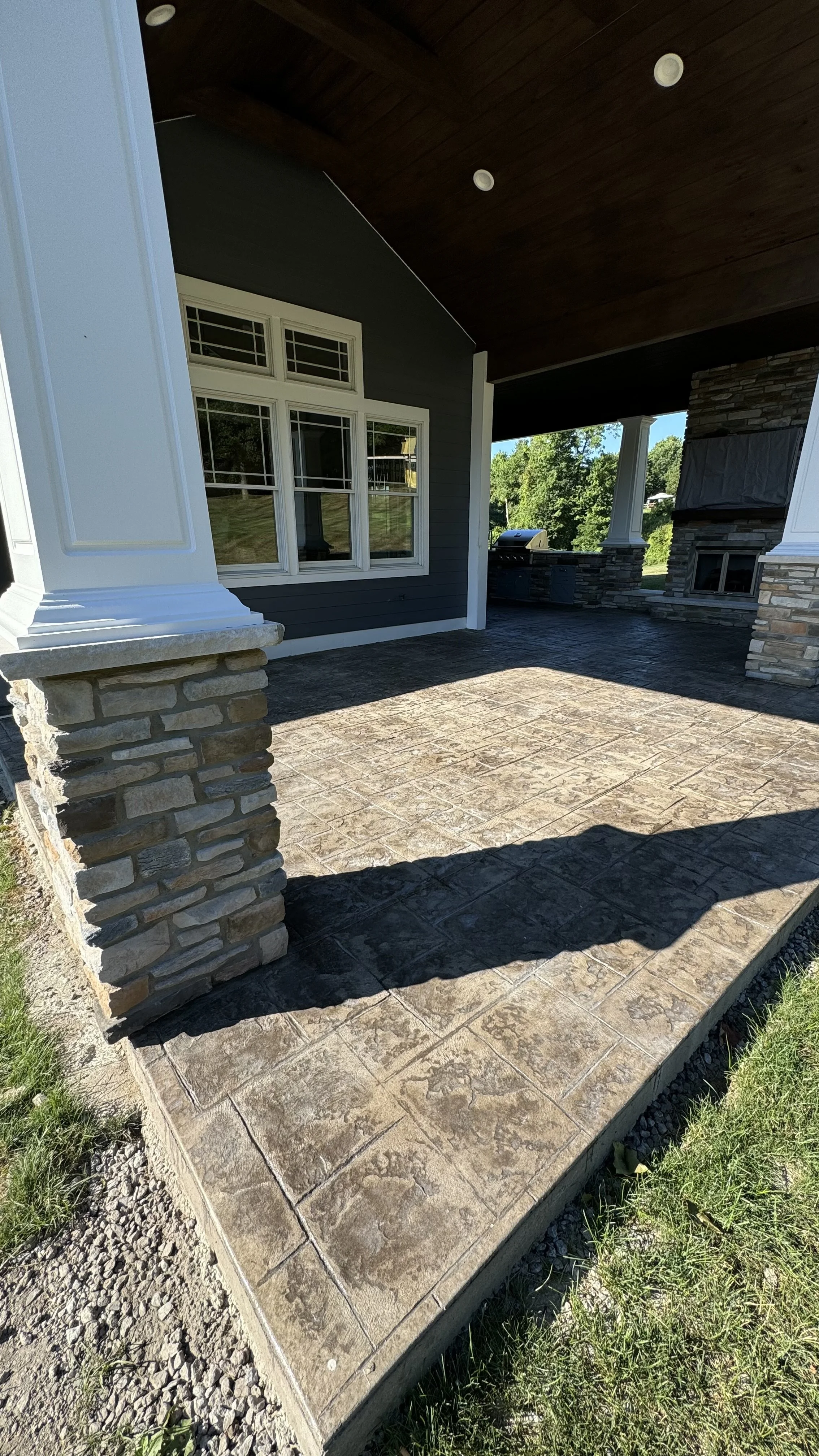 Patios, Parking Pads, and Stamped Concrete