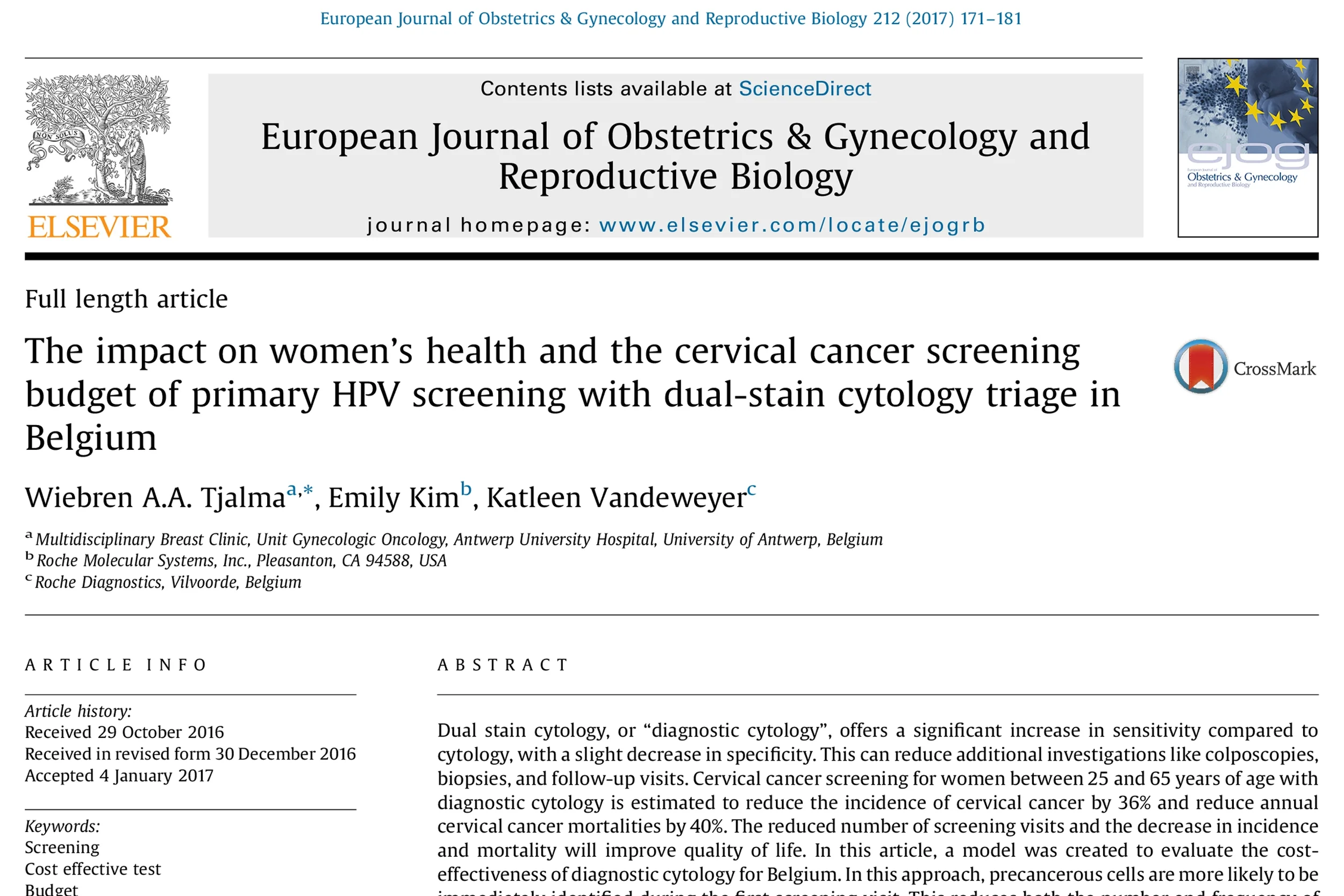 Smarter Cervical Cancer Screening: Improving Outcomes While Reducing Costs