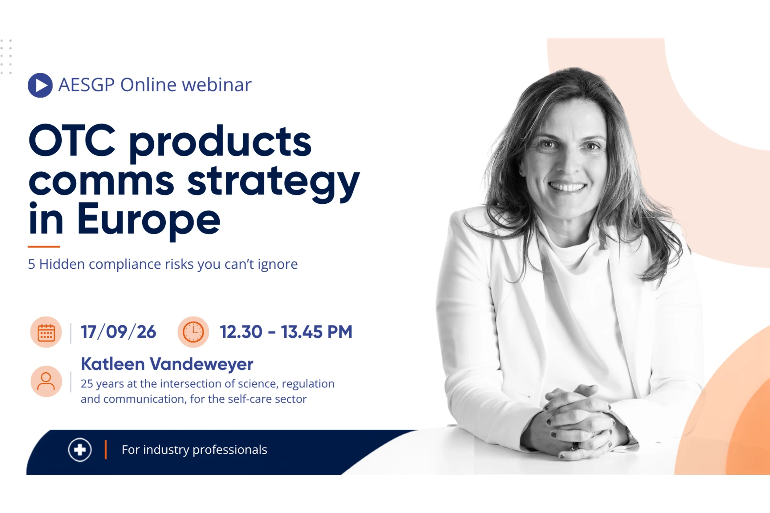 AESGP Webinar: OTC products comm.s strategy in Europe: 5 hidden compliance risks you can’t ignore.