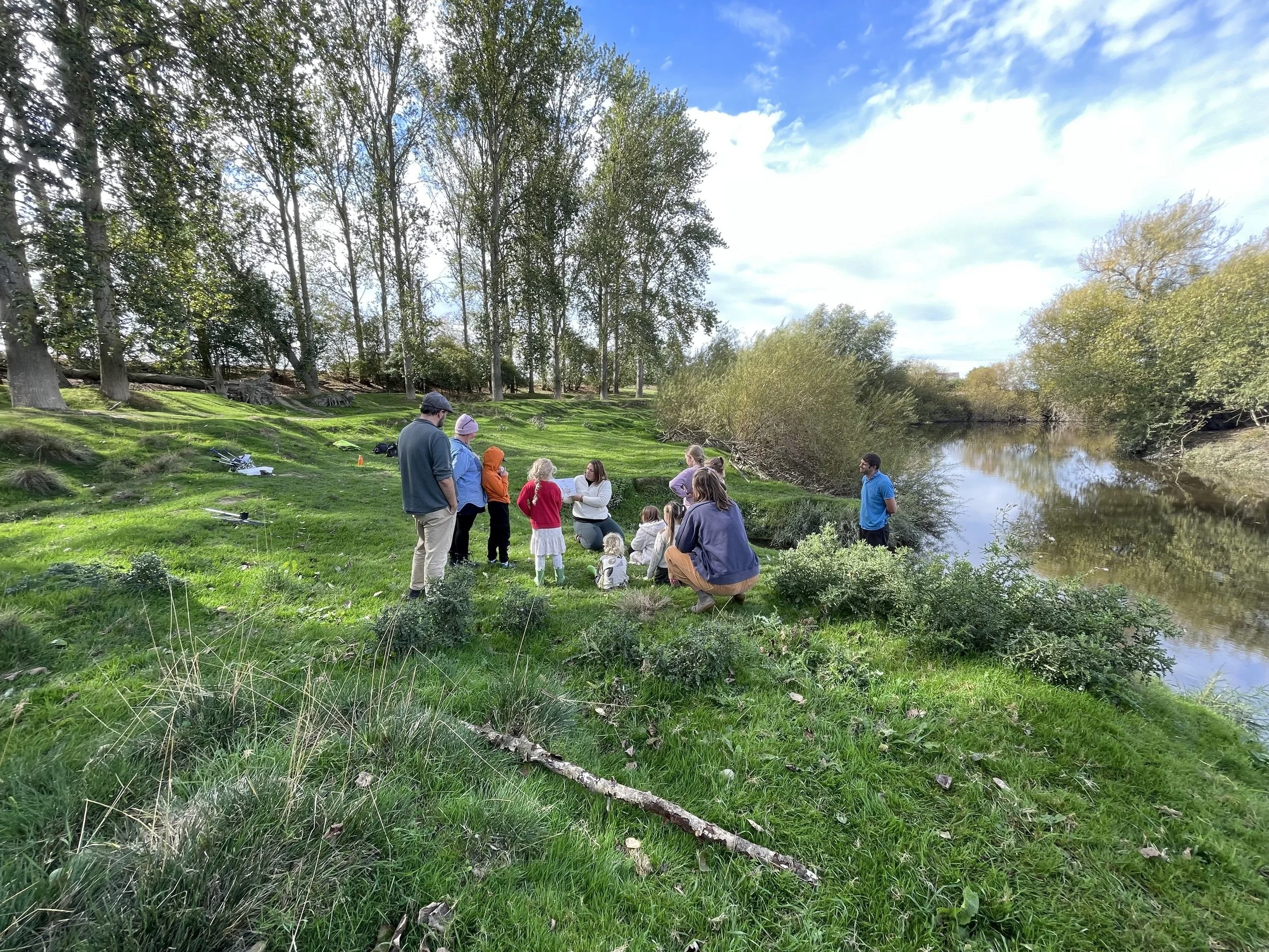 Storytime by the river