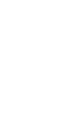 Black background with white, wavy vertical lines.