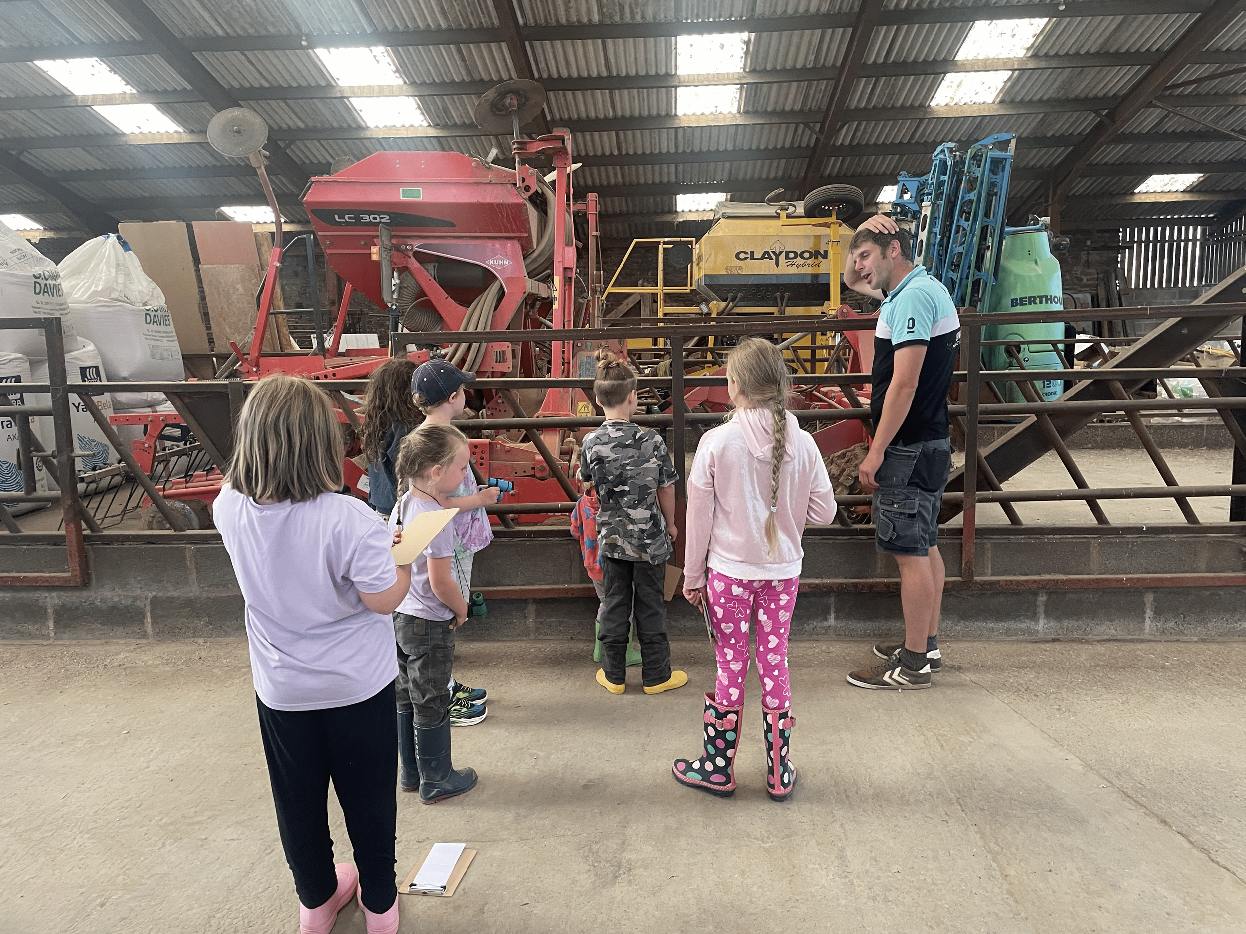 Seed drills and farm machinery