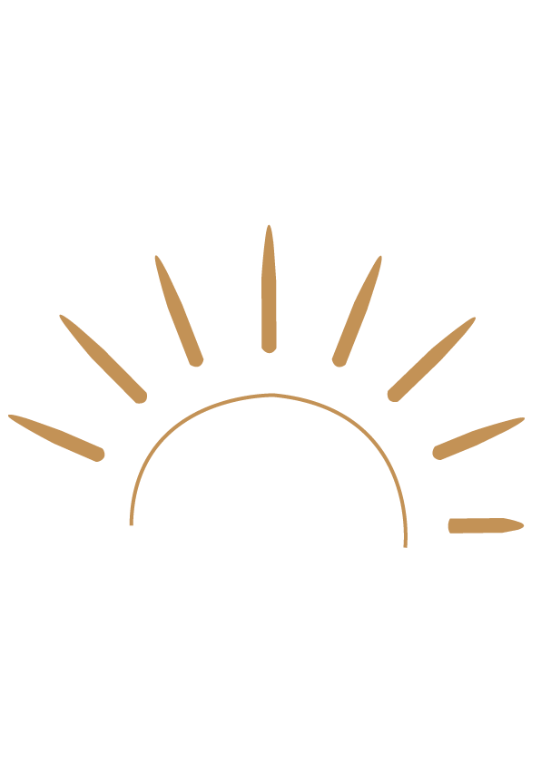 Sunrise illustration — Eyton Burrow open day nature-based learning
