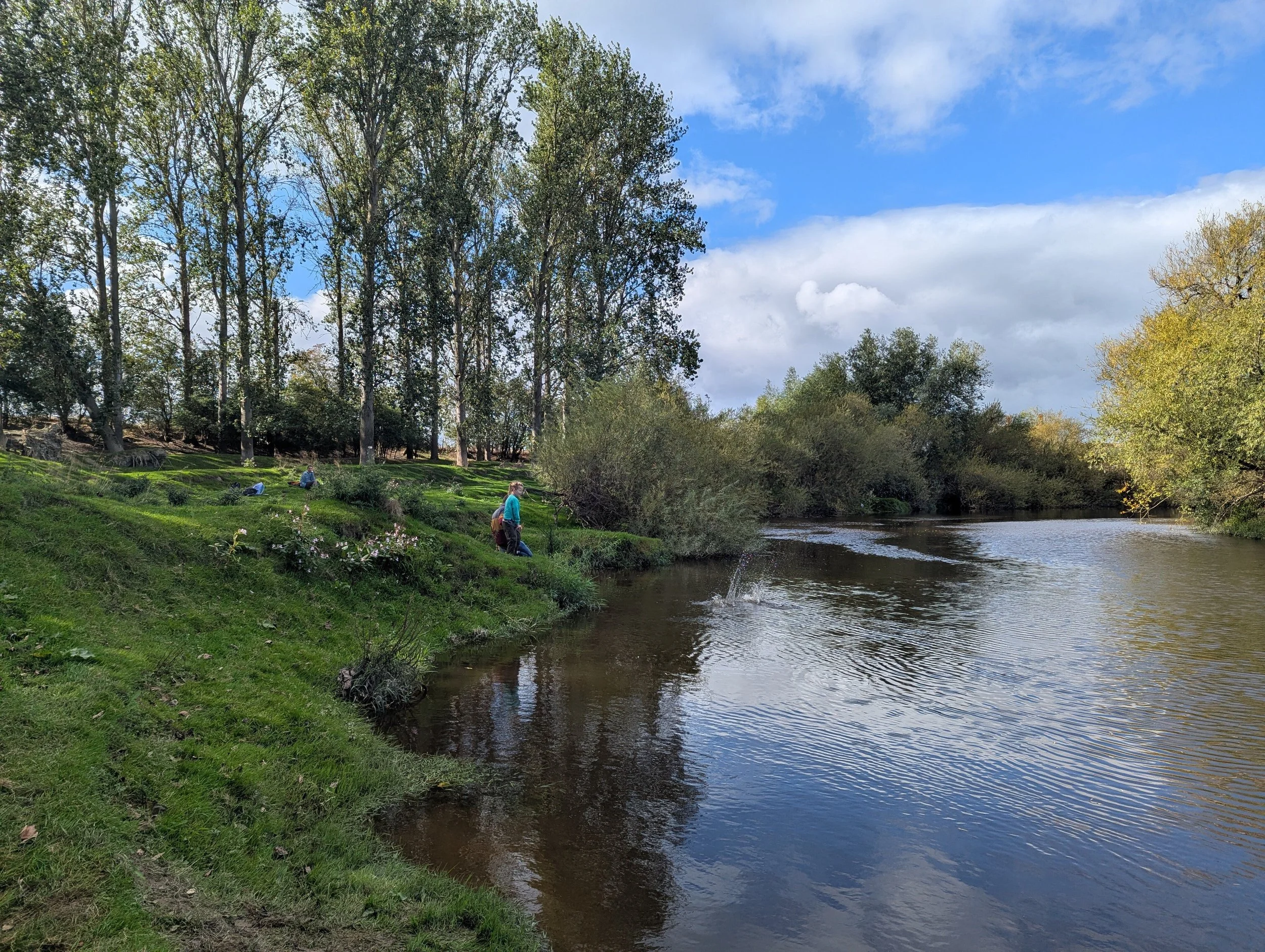 Mindful river and measuring flow rate