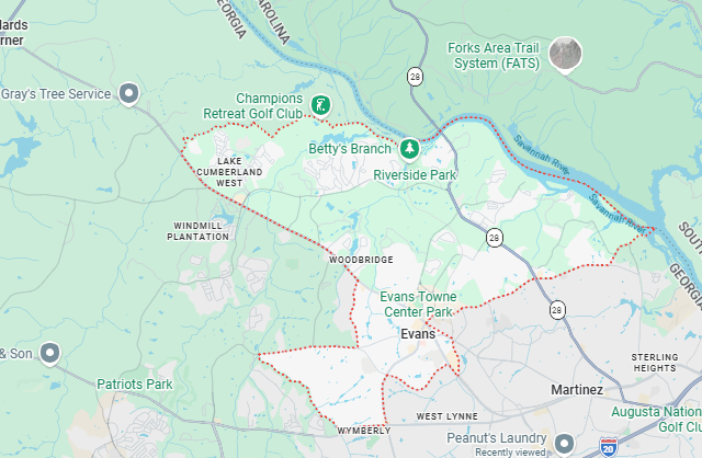 Safe Transportation of Augusta service areas in Evans GA