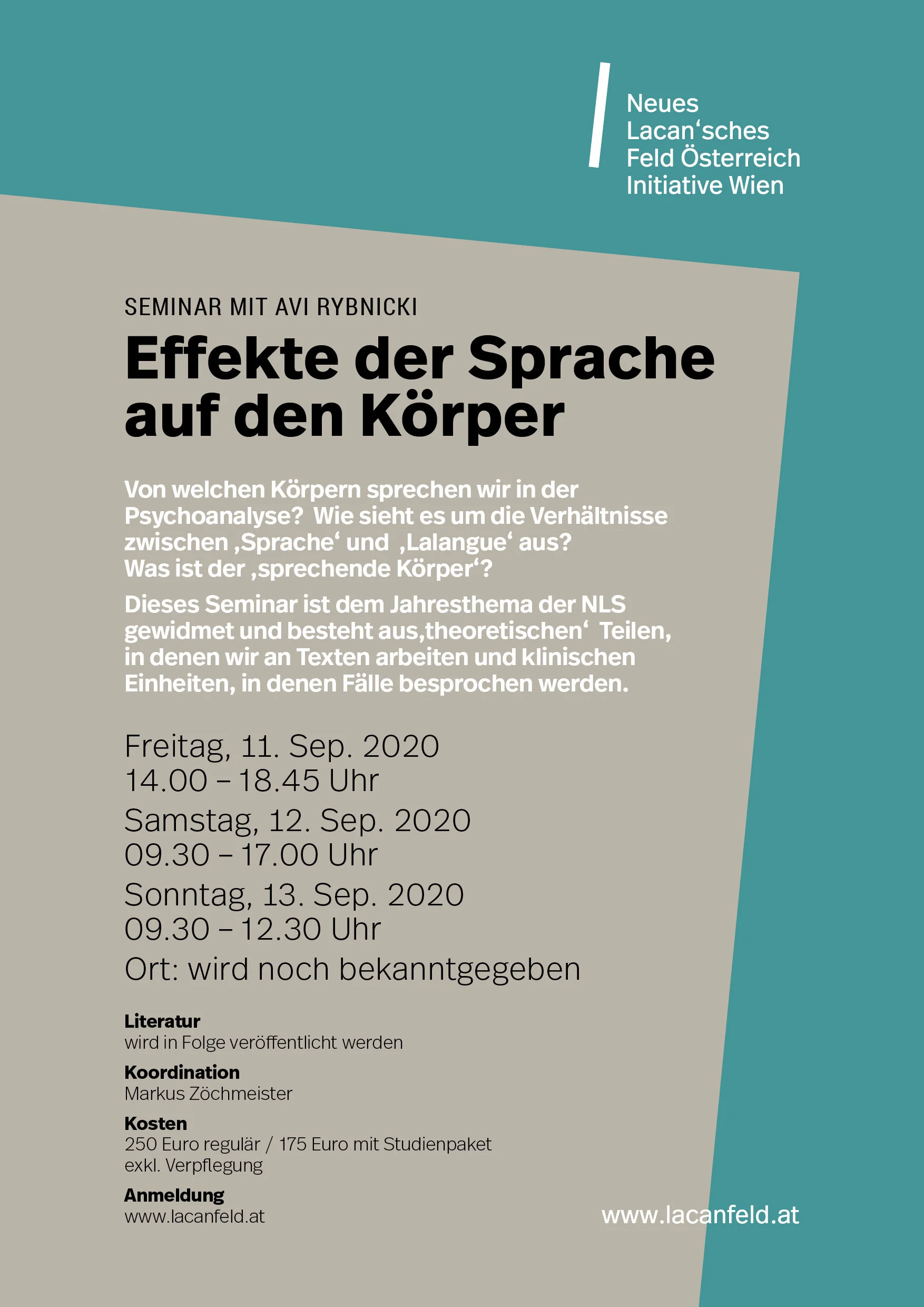 Seminar mit Avi Rybnicki