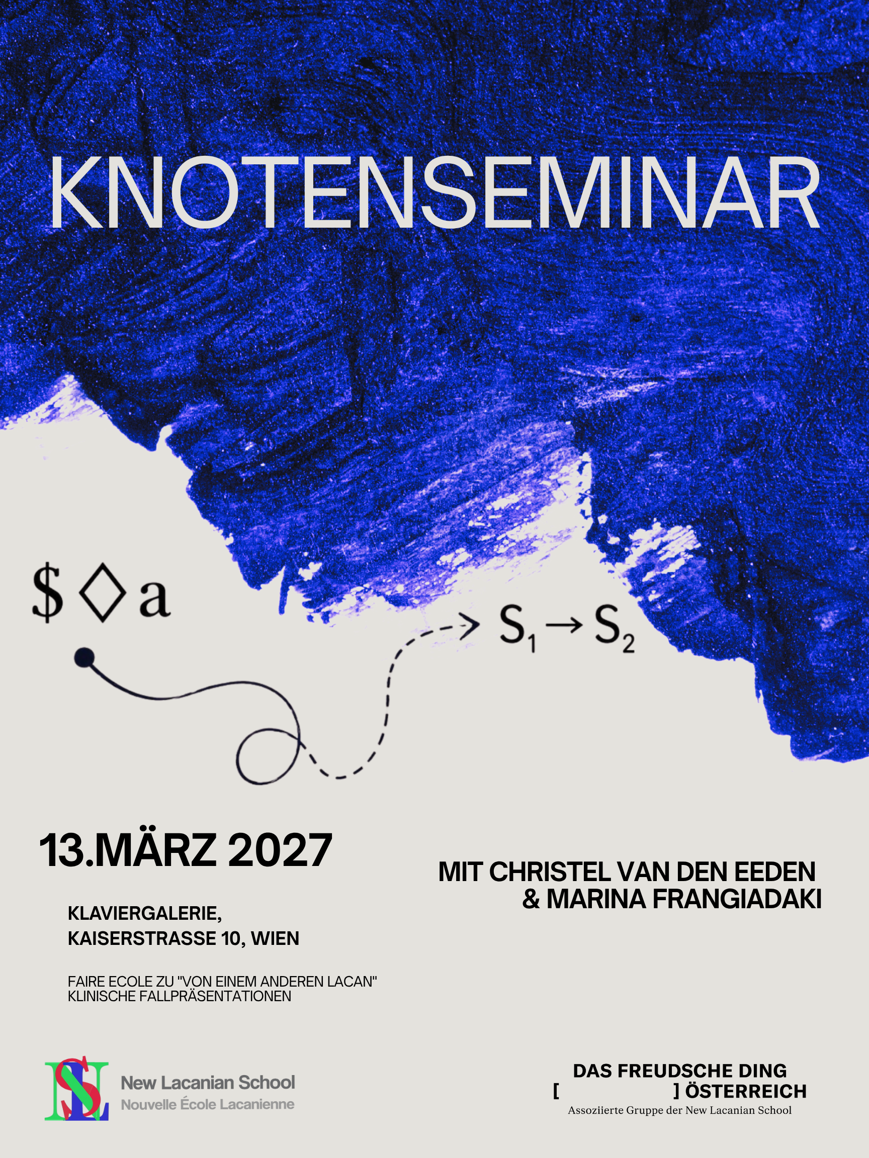 Knotenseminar mit Christel van den Eeden &amp; Marina Fragiadaki