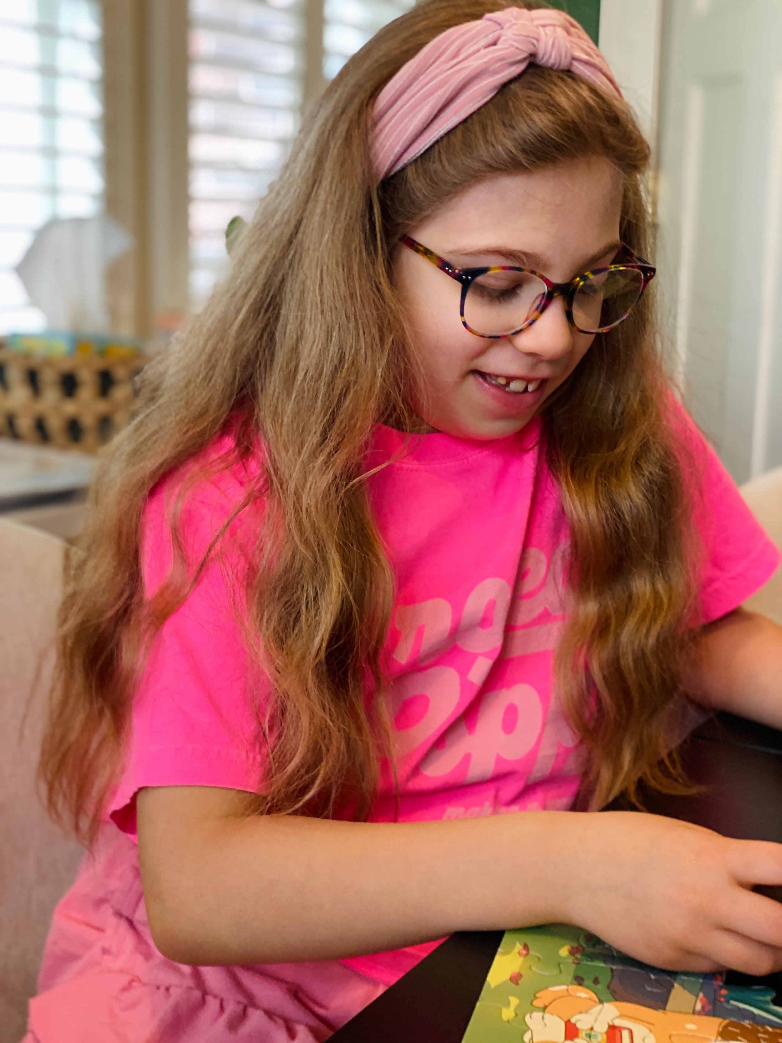 Tonight, we were listening to Alice the Camel while getting ready for bed when Poppy suddenly said:

&ldquo;Camel begins with the letter K.&rdquo;

She was wrong, of course, but I nearly cried.

Most of Poppy&rsquo;s sentences are only a few words lo