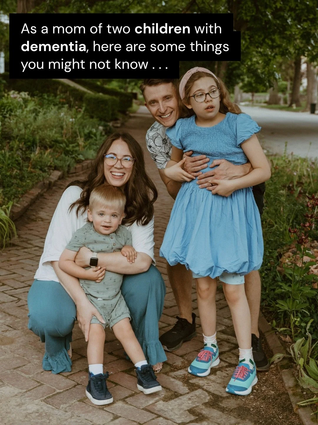 Before Poppy and Oliver were diagnosed, we didn&rsquo;t know children could get dementia either.

Today is Childhood Dementia Day. If you learned something from this post, would you share it? Help us spread the word about what childhood dementia is, 