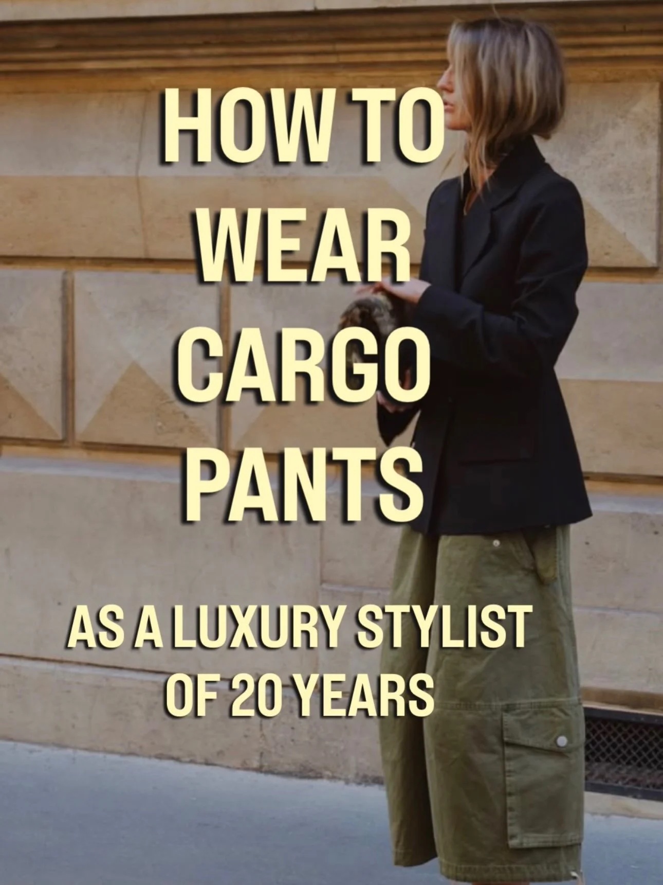 Cargo pants are easier to style than you might think. I like balancing their relaxed feel with polished pieces like a leather jacket, a great belt, or a pointed boot. Which look would you wear?

Comment &lsquo;CARGO&rsquo; and I&rsquo;ll send you my 