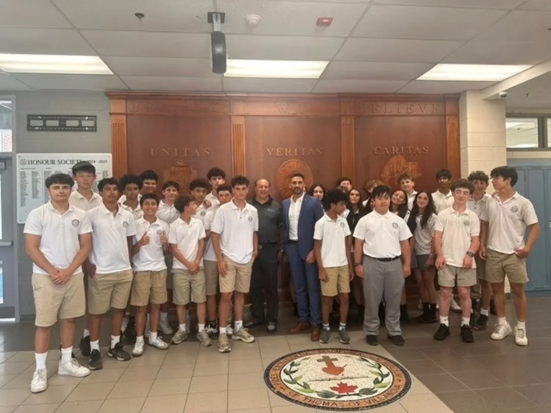 It was a pleasure to attend Villanova Civics class and discuss the roles and responsibilities of government at the municipal, provincial, and federal levels. Serving our community is a privilege, and it remains one of the most rewarding aspects of pu
