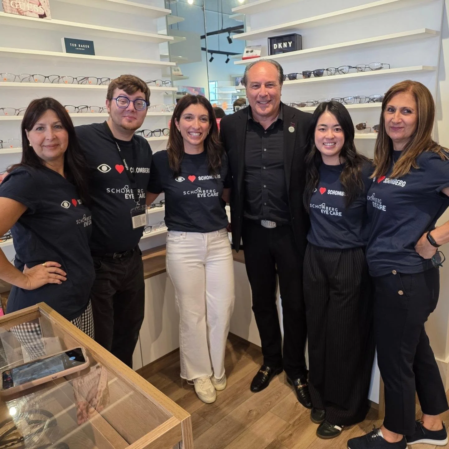Thank you Jessica and team for hosting  the @schombergeyecare Community Appreciation &amp; 5th Anniversary Celebration, it was amazing!