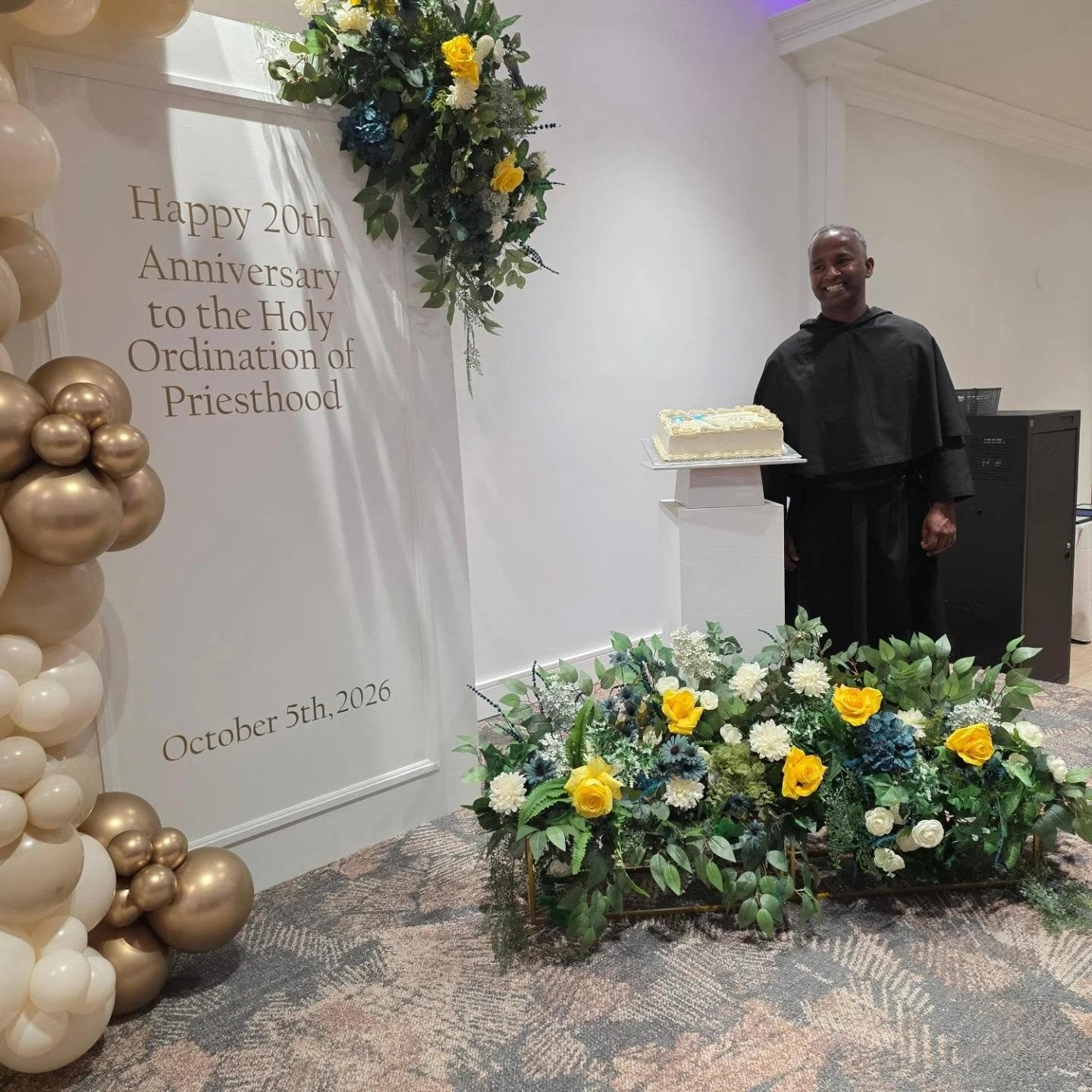 Congratulations Father John on your 20th Anniversary of Ordination to the Holy Priesthood.