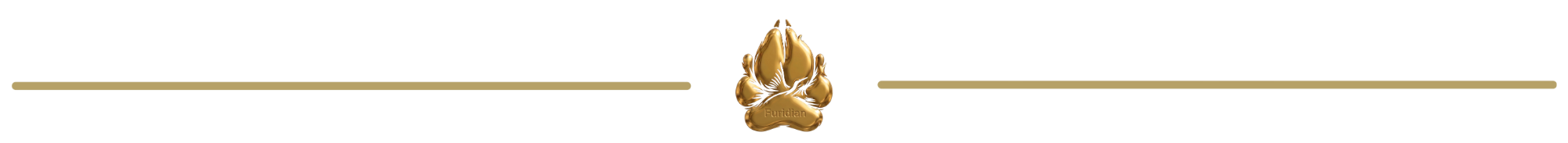 Gold Paw Border